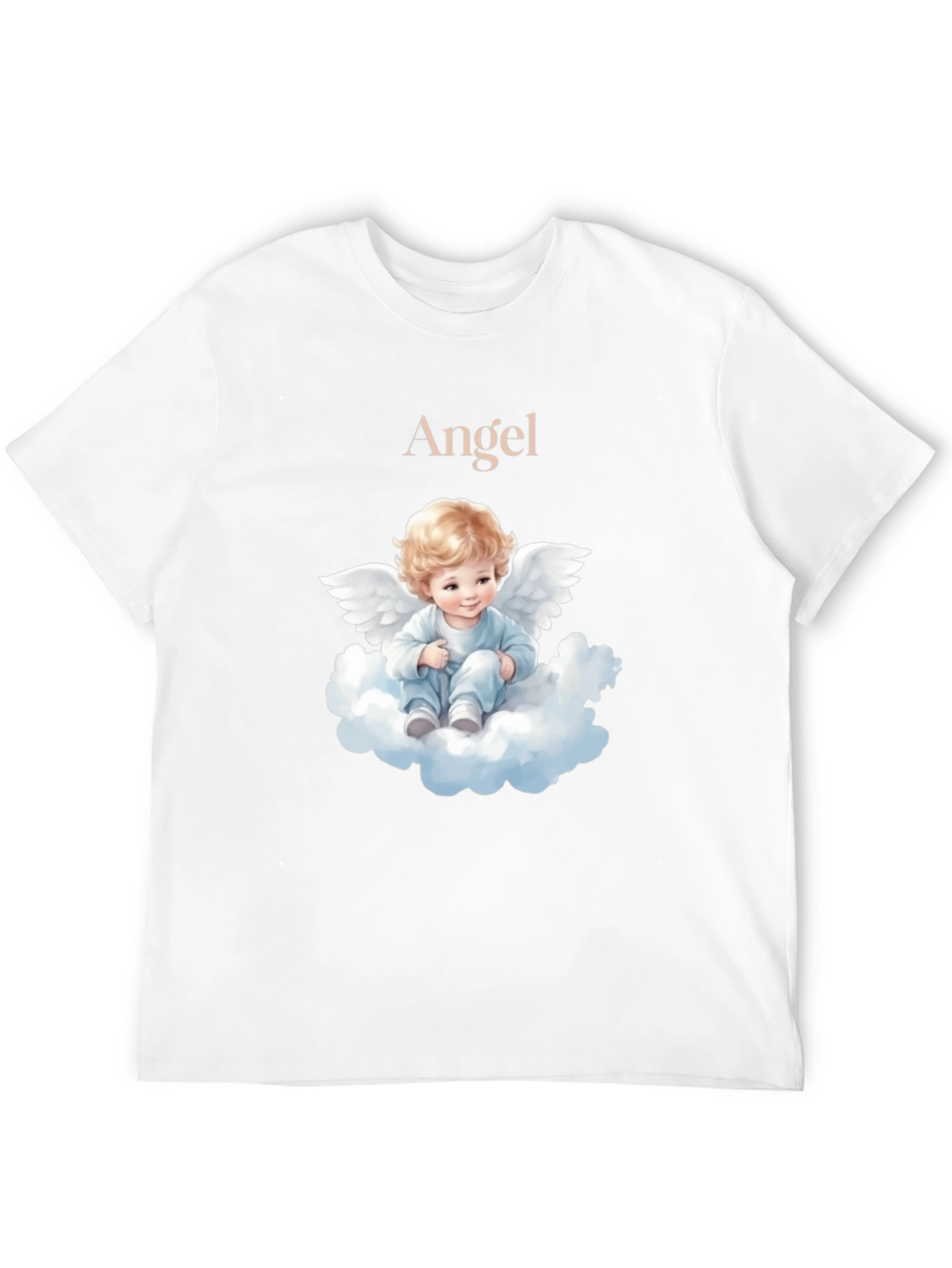 Black Angel Baby Graphic T-Shirt - Cute & Comfy Tee view 12