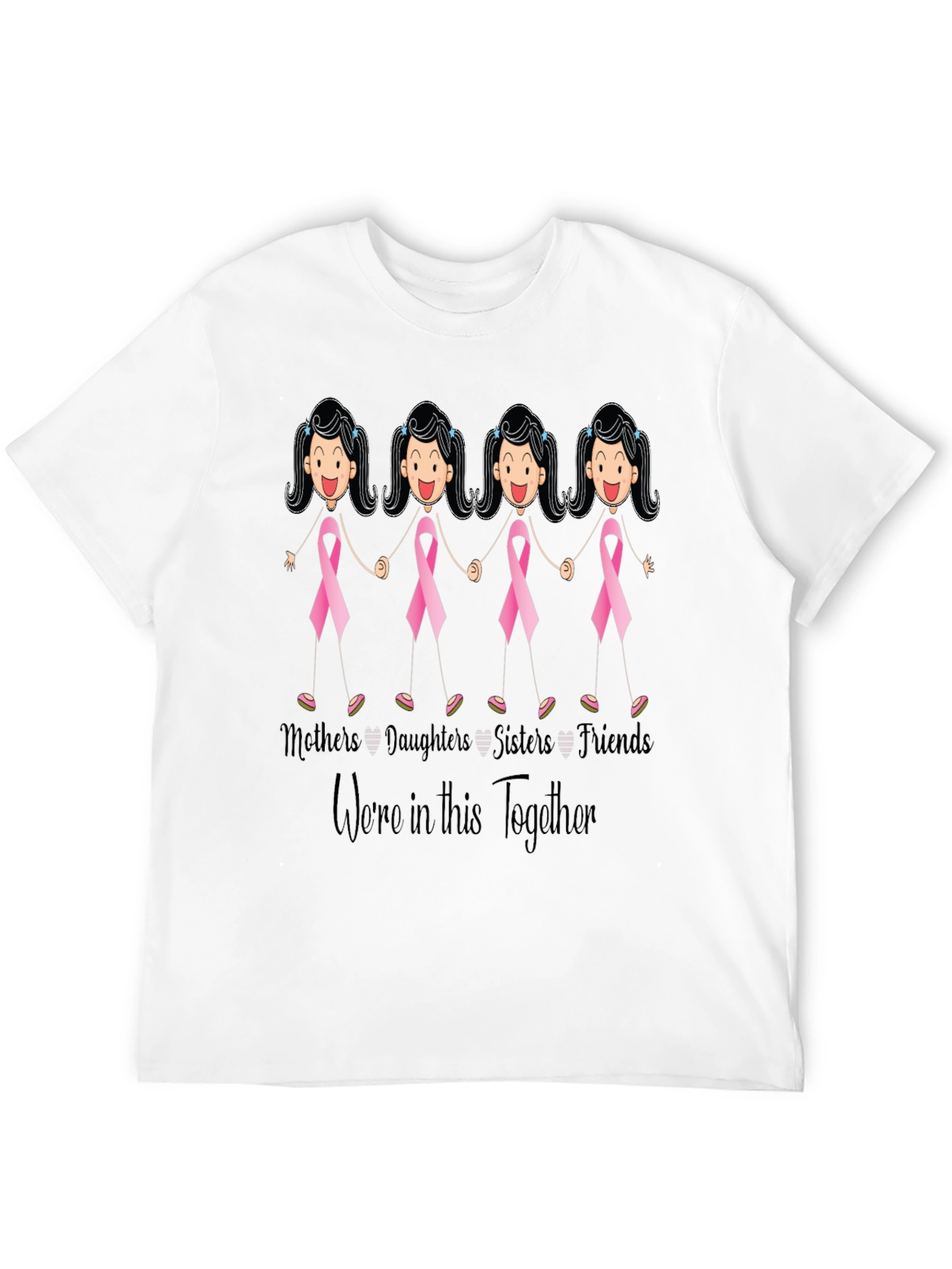 Black Mothers Daughters Sisters Friends Tee view 12