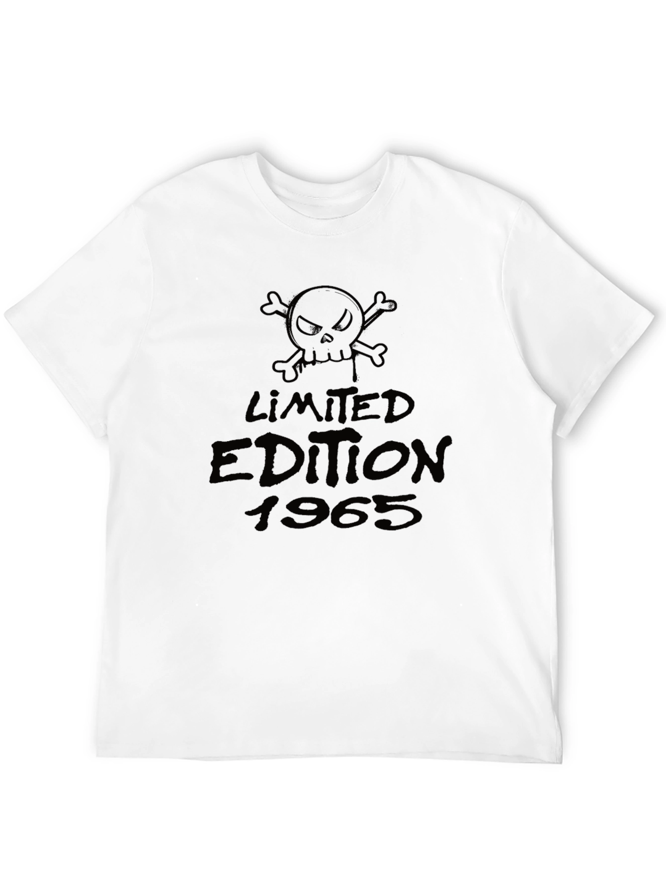 Black Limited Edition 1965 Skull Graphic T-Shirt view 12