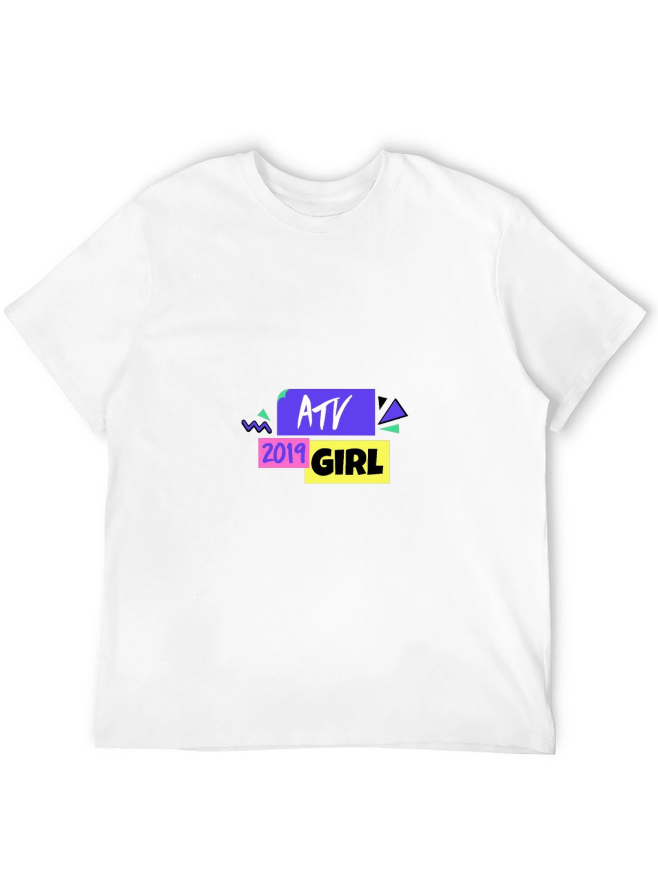 Black ATV 2019 Girl Black T-Shirt view 12