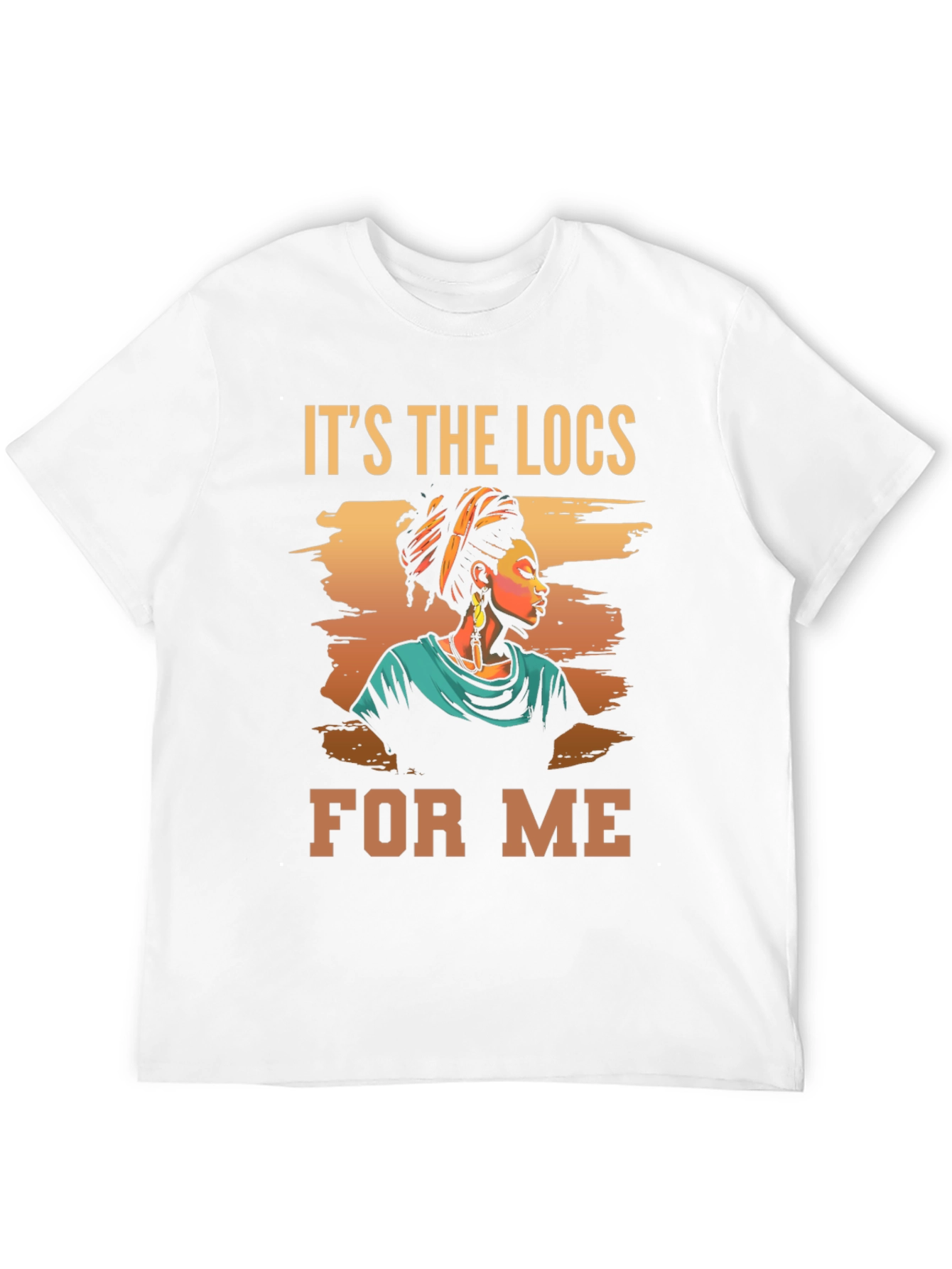 Black It's the Locs For Me Graphic Tee view 12