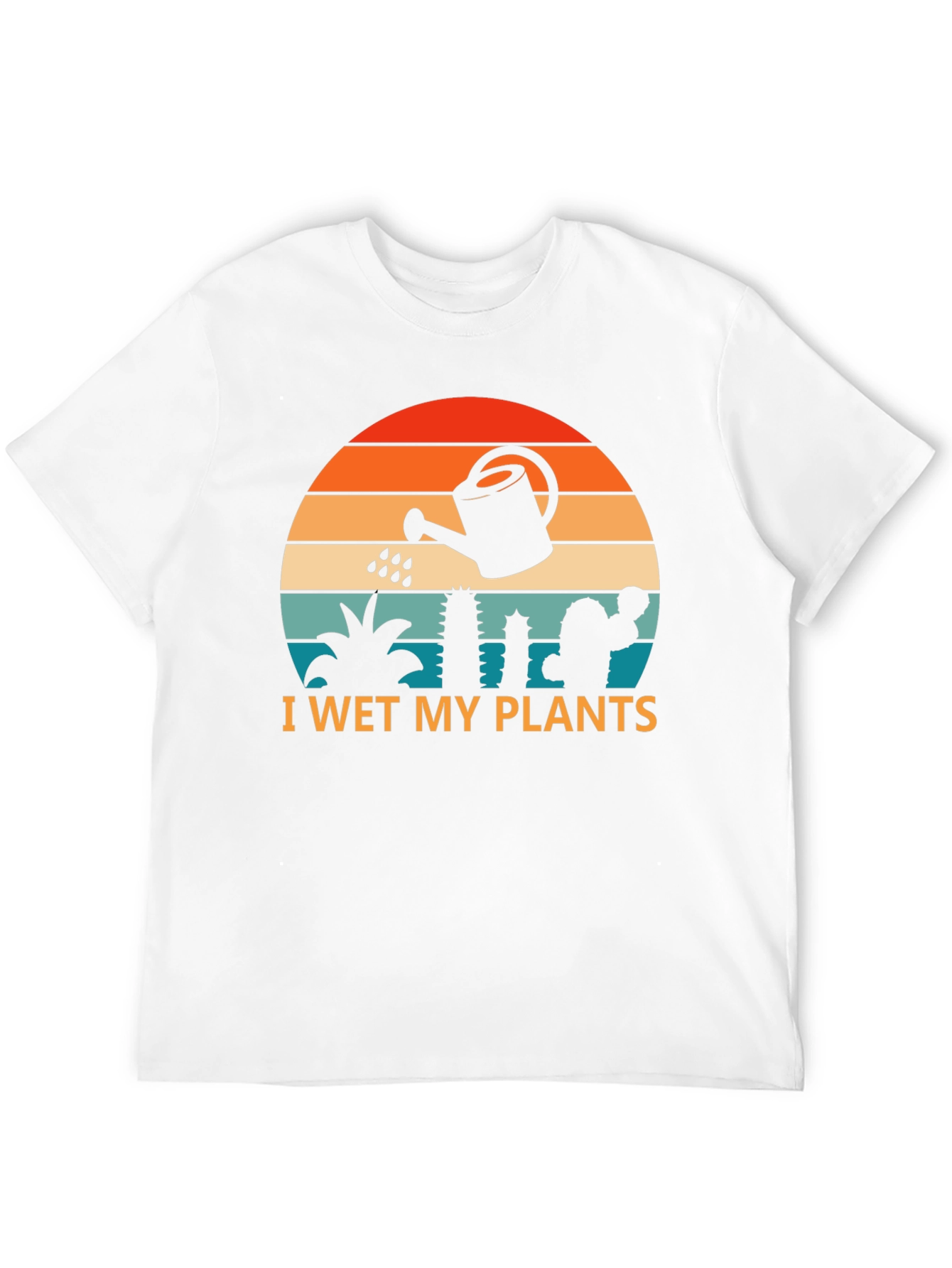 Black I Wet My Plants Graphic T-Shirt view 12