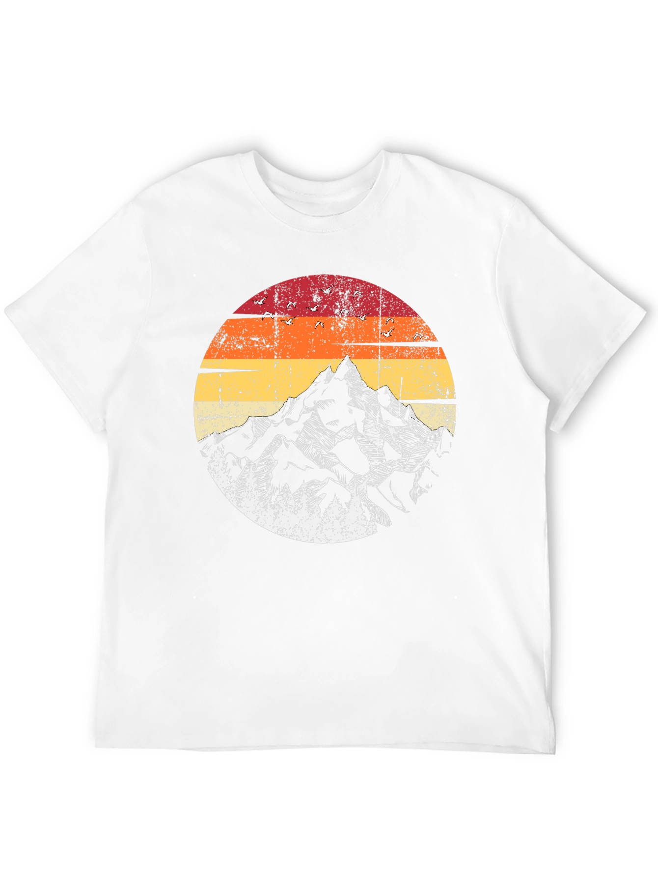 Black Retro Mountain Graphic Tee - Adventure Ready view 12
