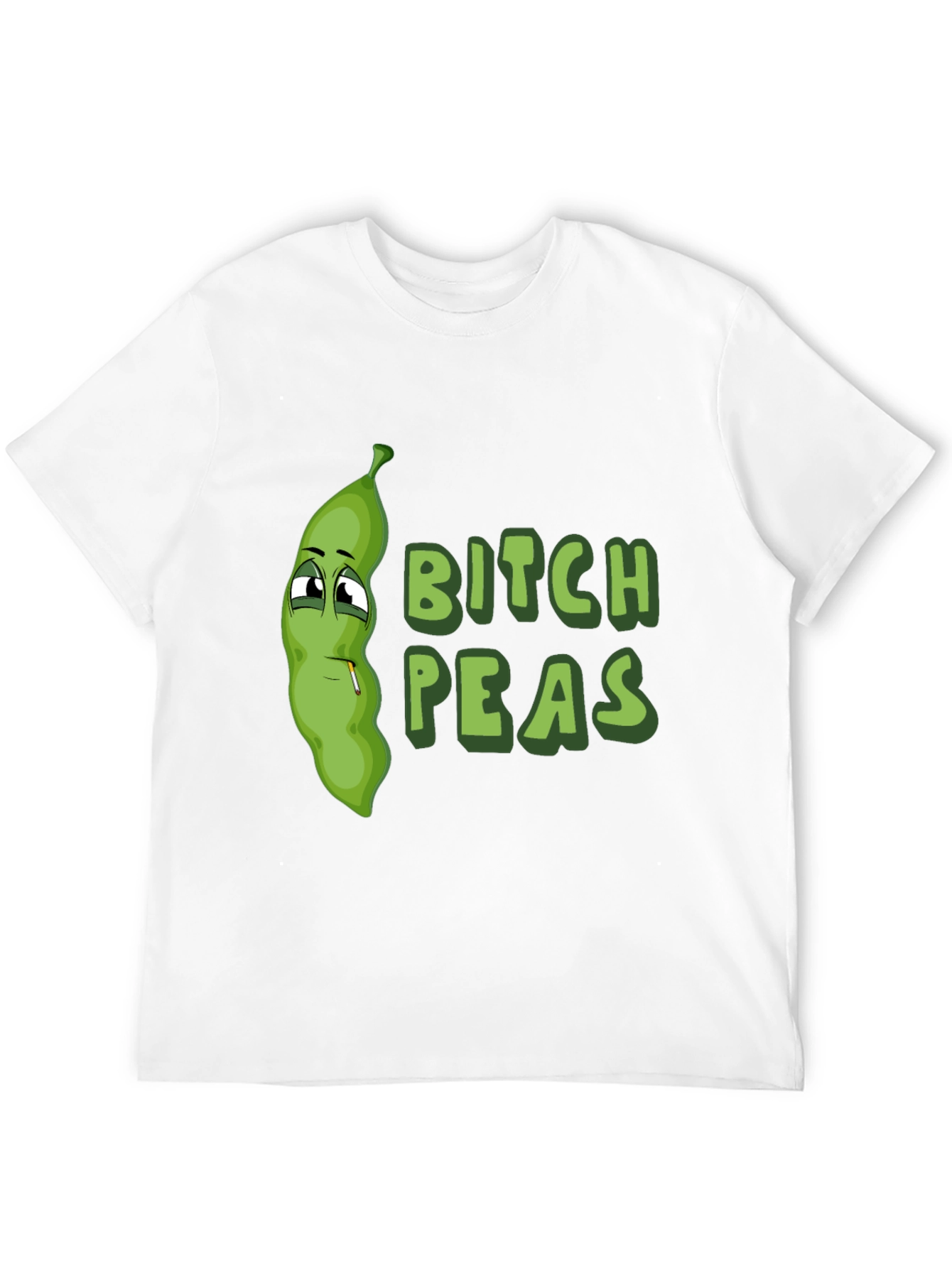 Black Bitch Peas Graphic T-Shirt view 12
