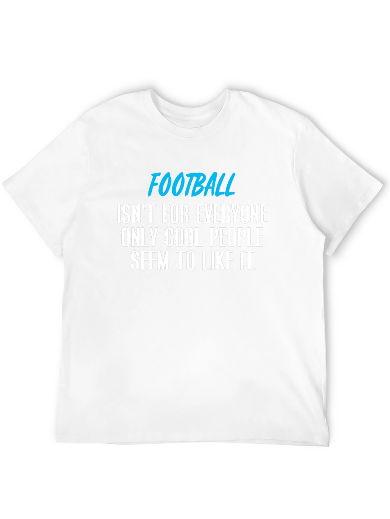 Black Funny Football T-Shirt: Not For Everyone, Only Cool People Like It view 12