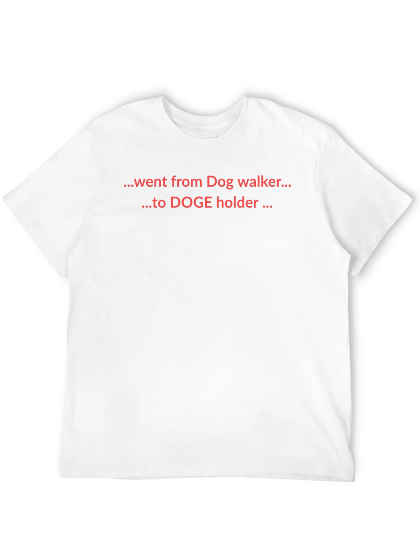 Black Doge Holder T-Shirt view 12