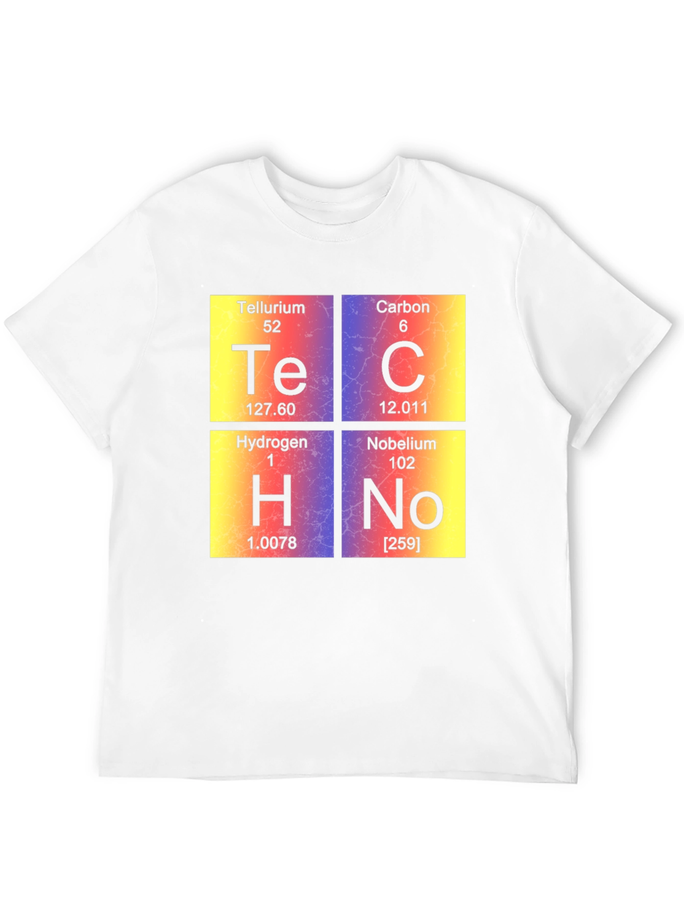 Black Techno Elements T-Shirt view 12