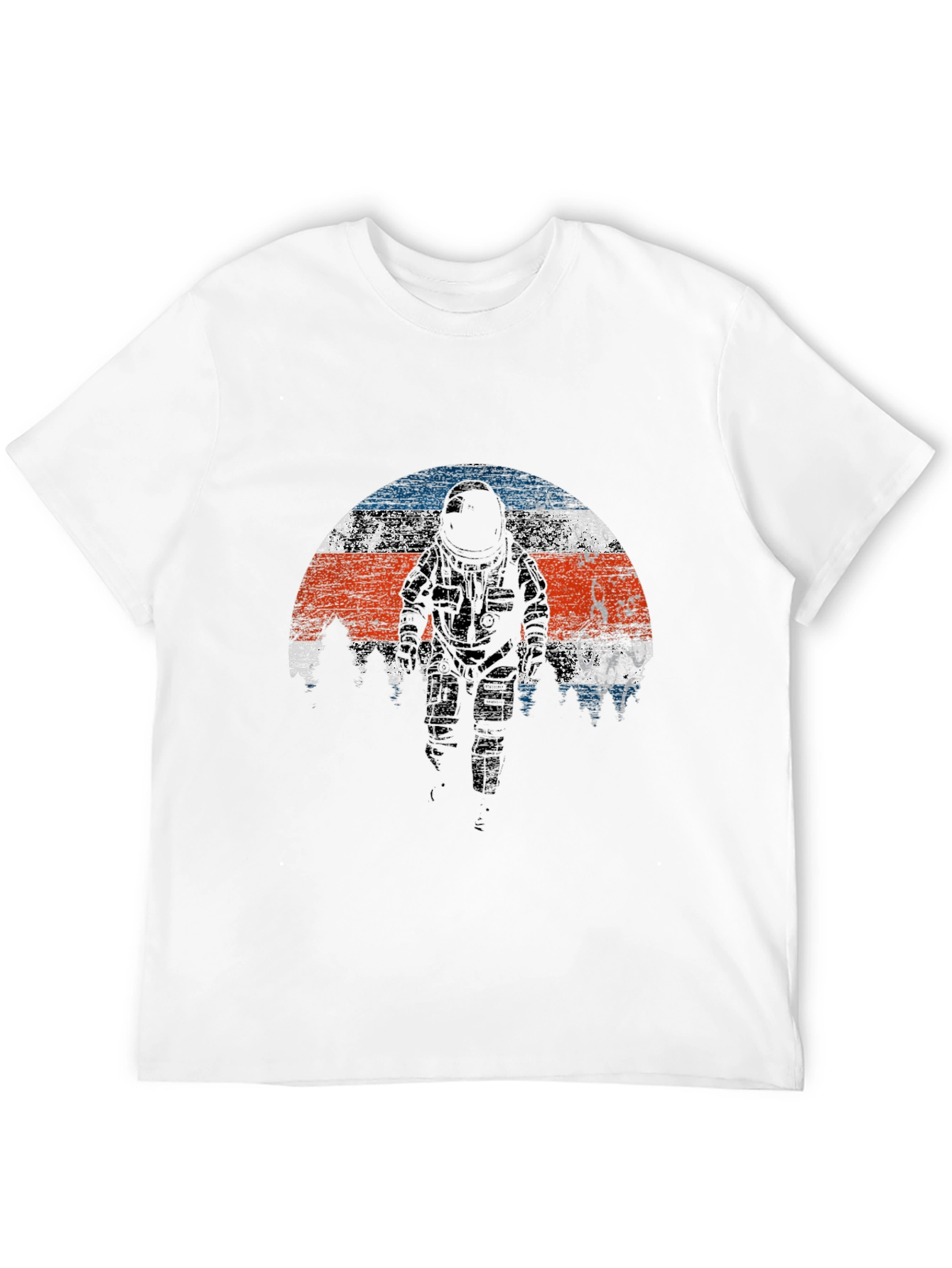 Black Astronaut T-Shirt - Retro Space Exploration Tee view 12