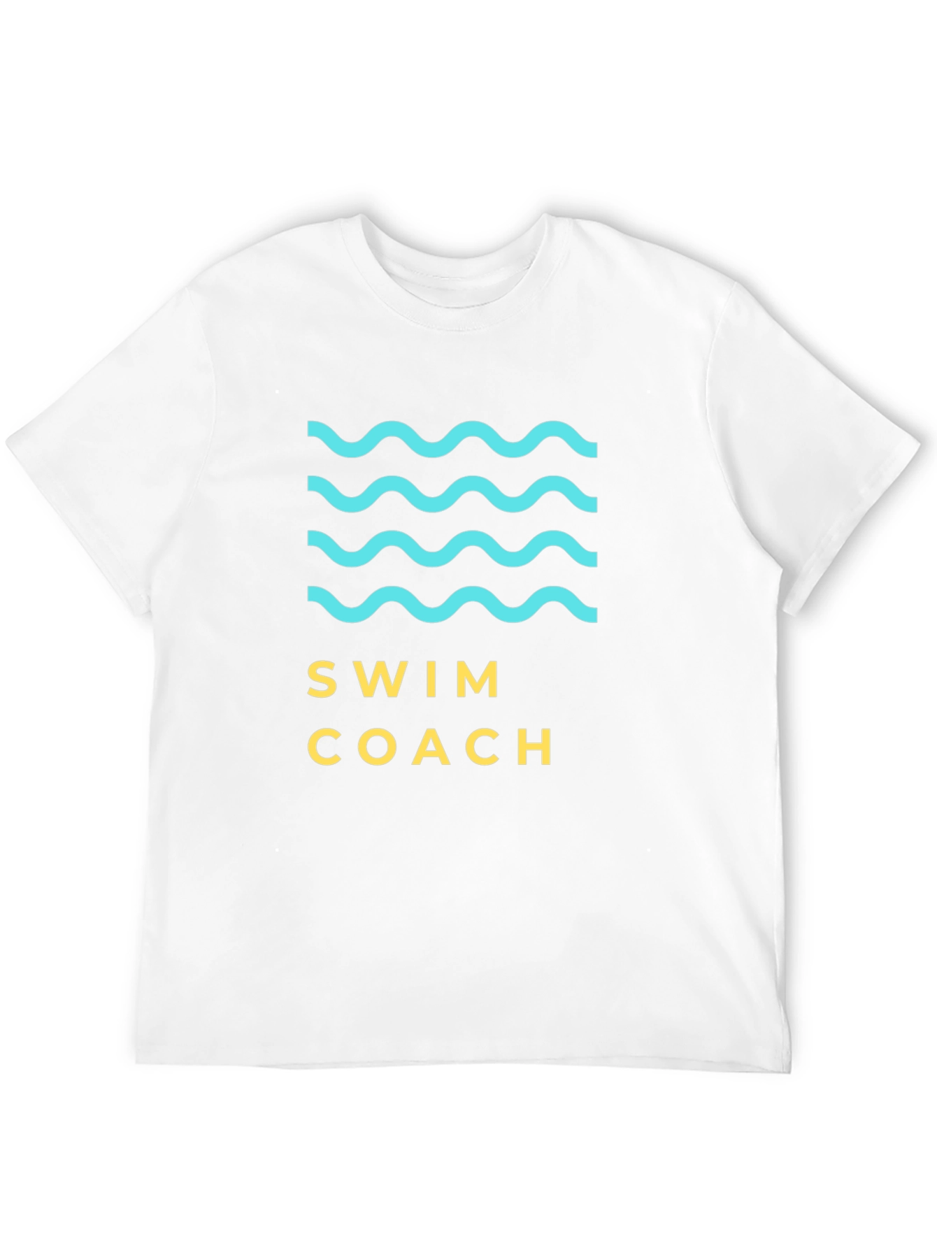 Black Swim Coach Graphic Tee - Stylish & Comfortable view 12