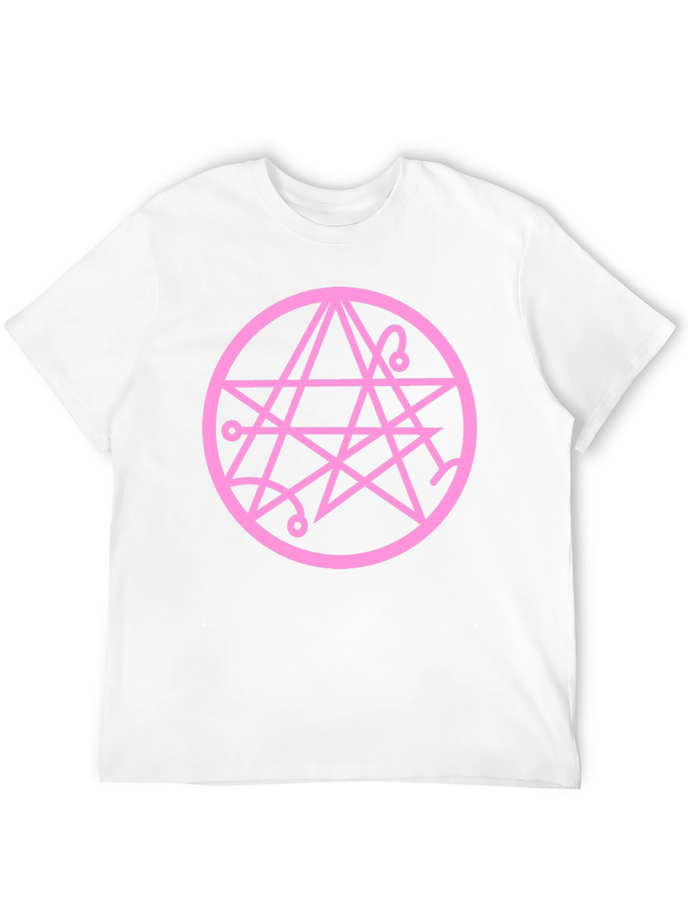 Black Occult Symbol Graphic Tee - Soft Black Cotton view 12