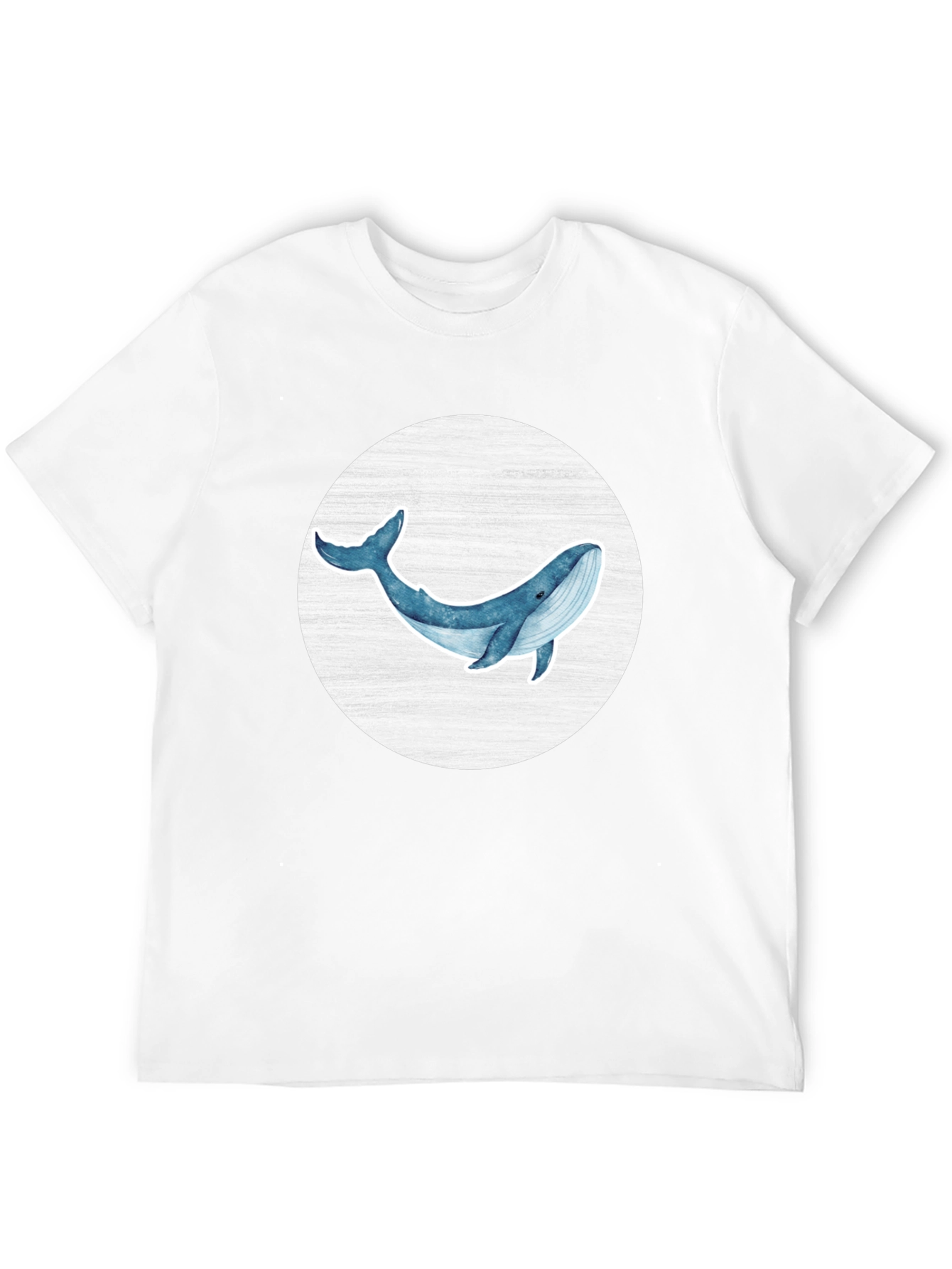 Black Blue Whale Graphic Tee - Ocean Lover Shirt view 12