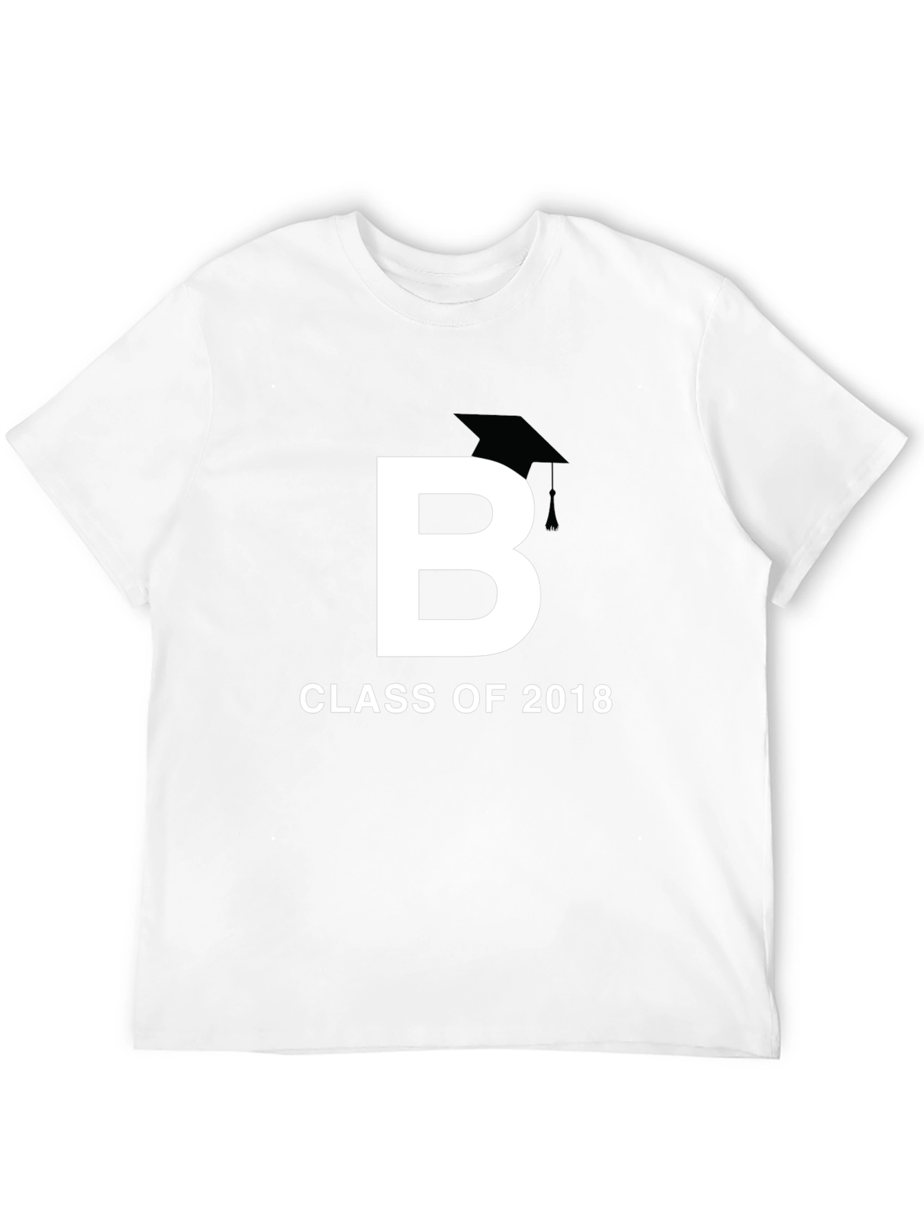 Black Class of 2018 Graduation T-Shirt view 12