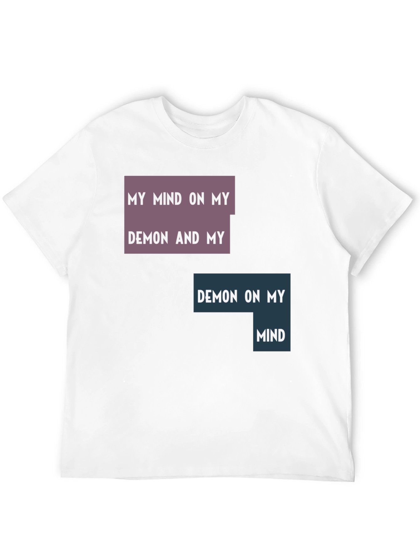 Black Mind on My Demon Graphic Tee view 12