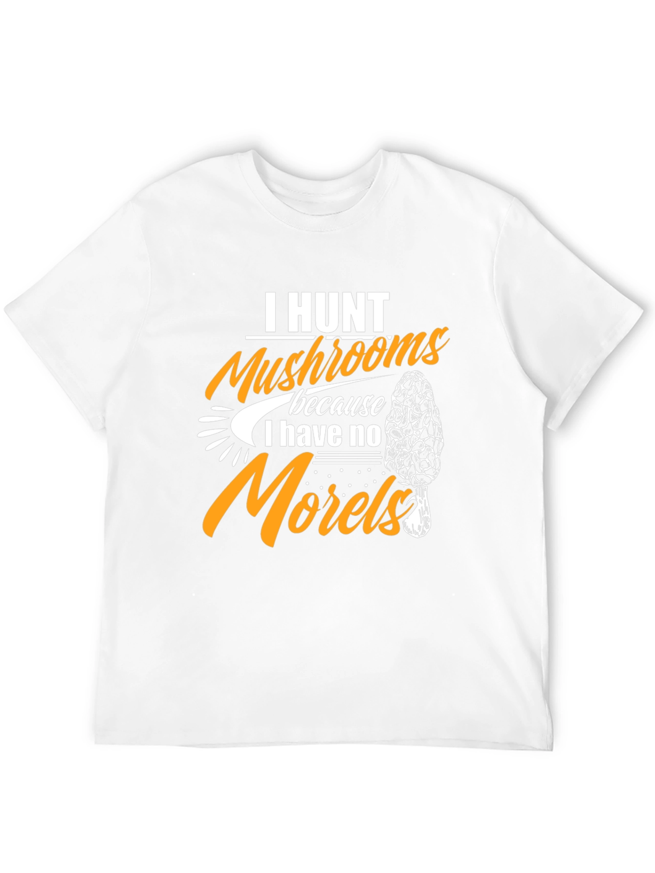 Black I Hunt Mushrooms Graphic Tee view 12