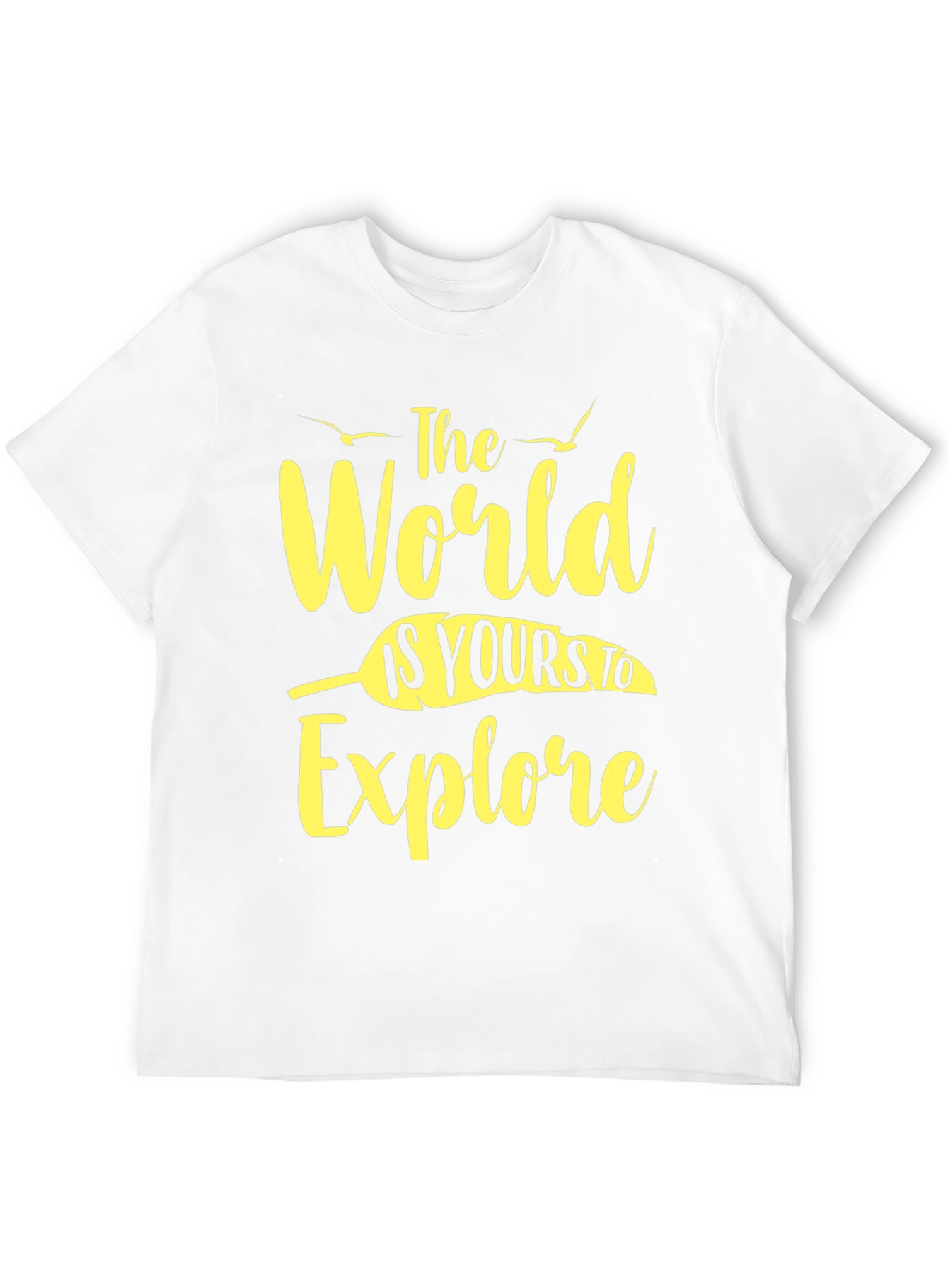 Black Explore the World Graphic Tee - Black view 12