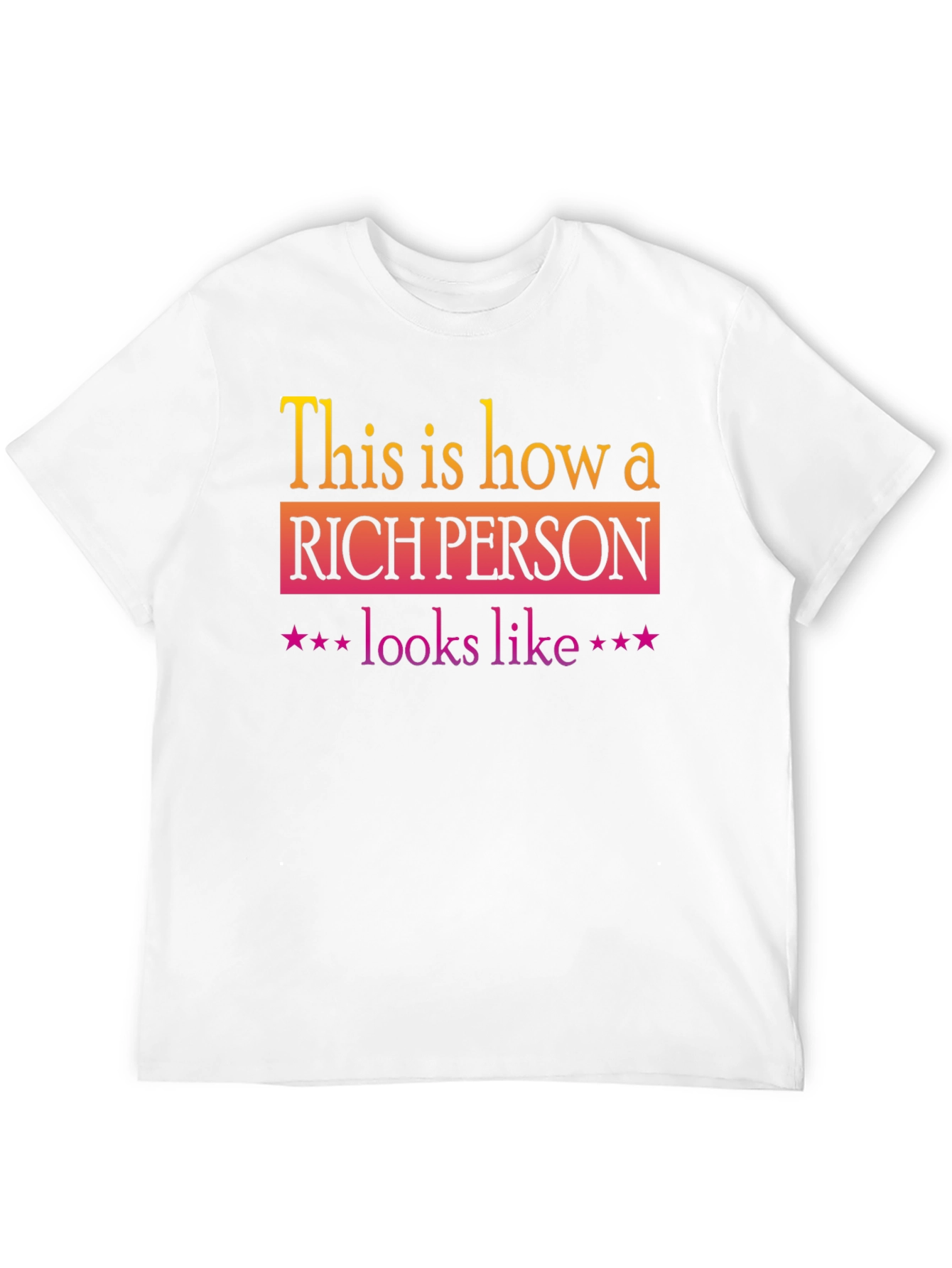 Black Rich Person Graphic Tee view 12