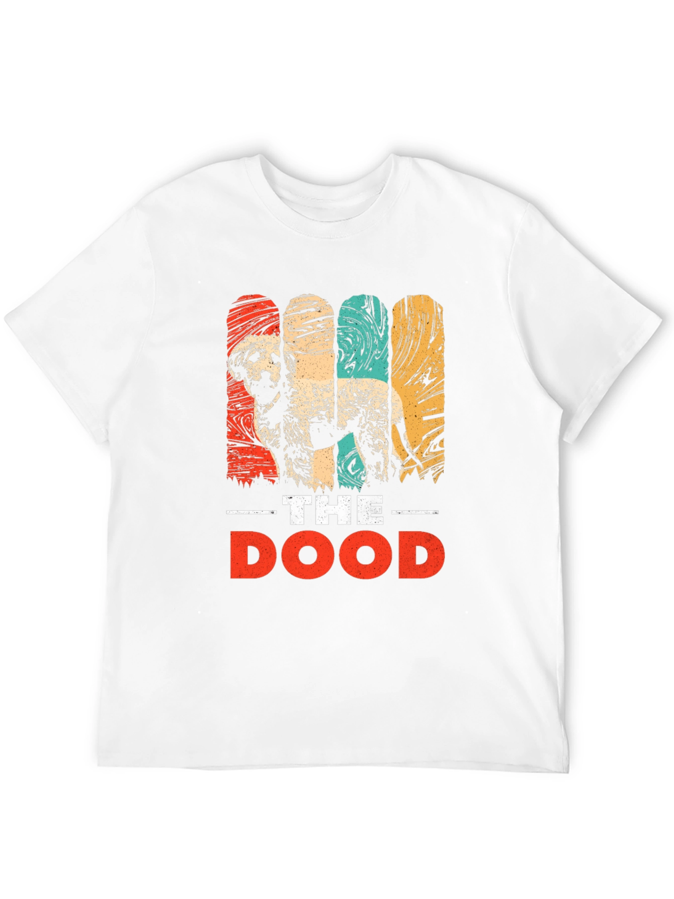 Black The Dood Dog T-Shirt - Retro Style view 12