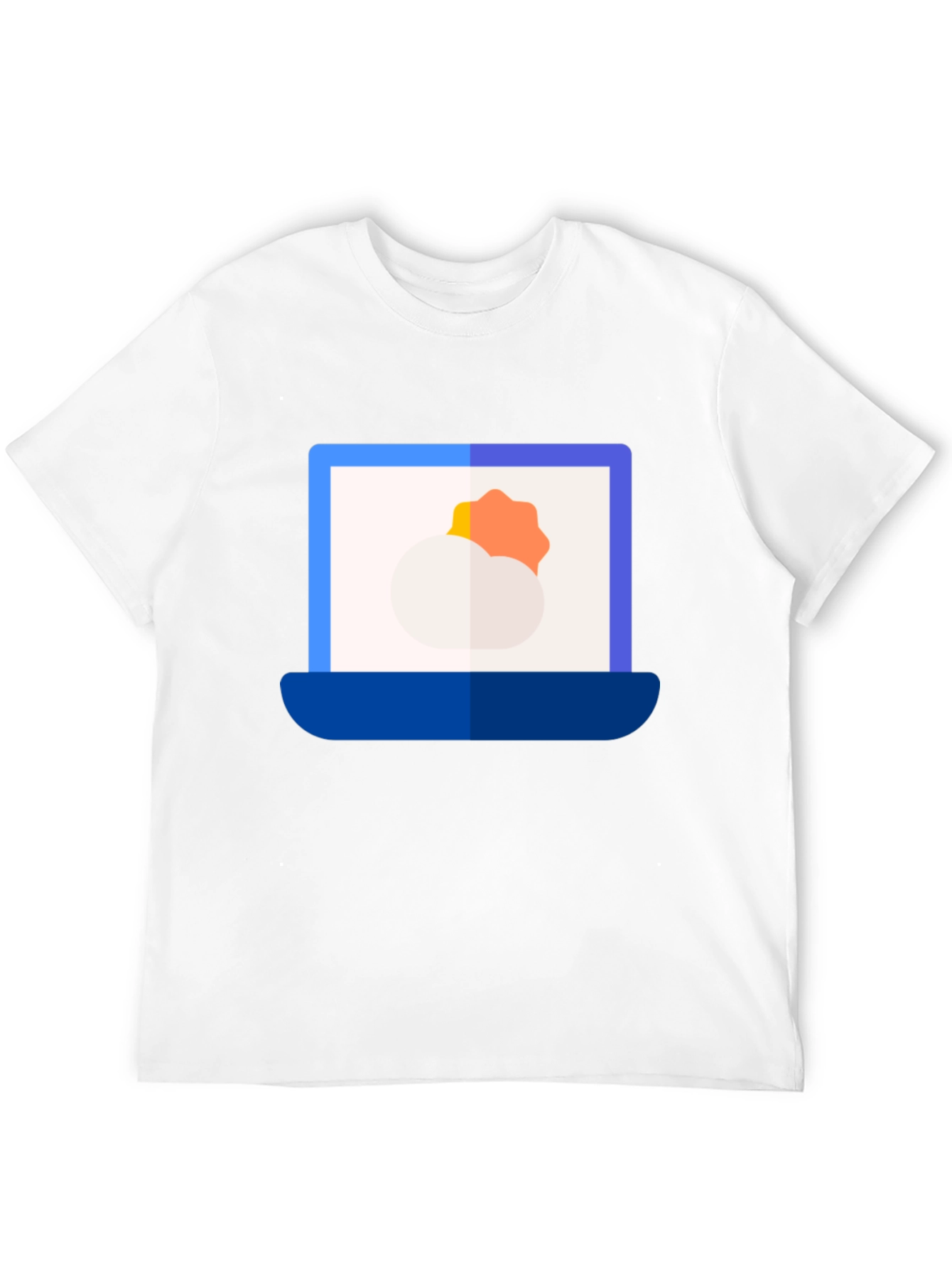 Black Weather Laptop Graphic Tee - Modern Style view 12