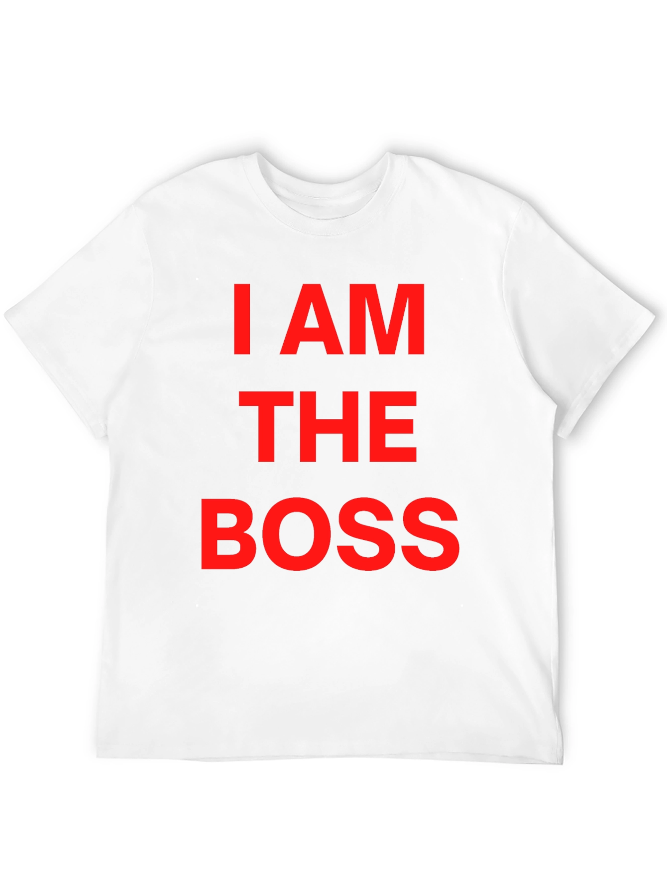 Black I AM THE BOSS Graphic T-Shirt view 12