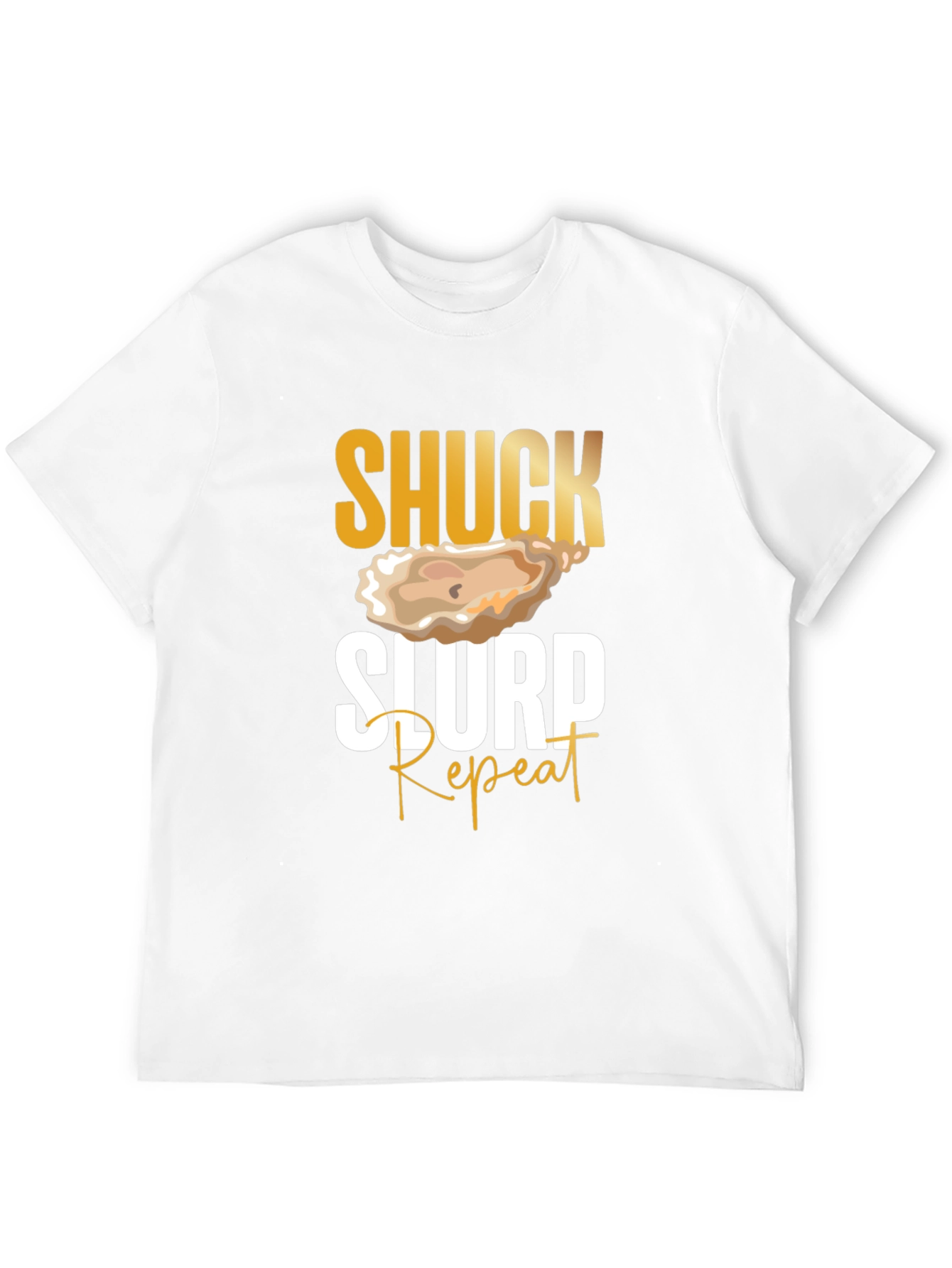 Black Shuck Slurp Repeat Oyster T-Shirt view 12