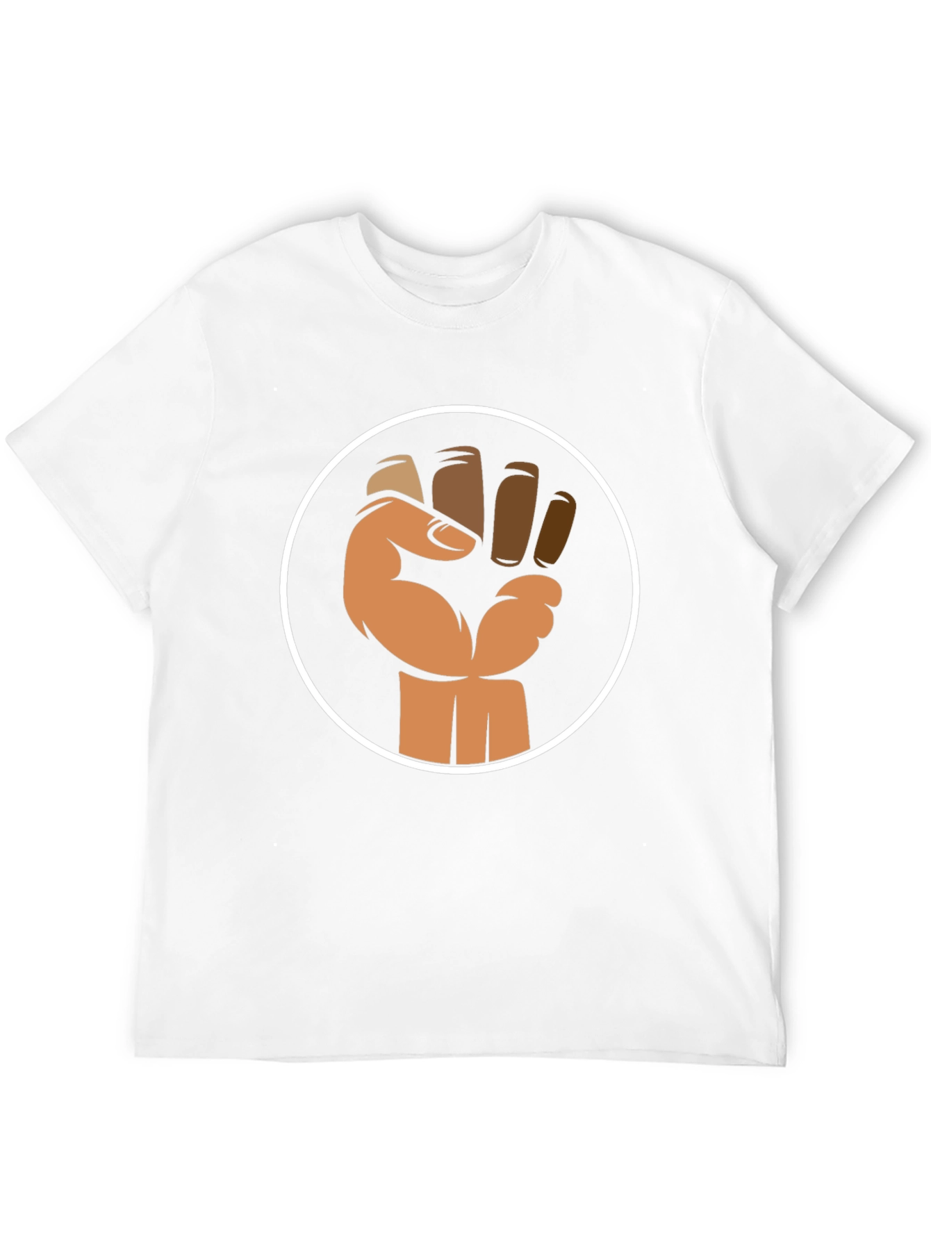 Black Empowered Fist Graphic Tee - Black view 12