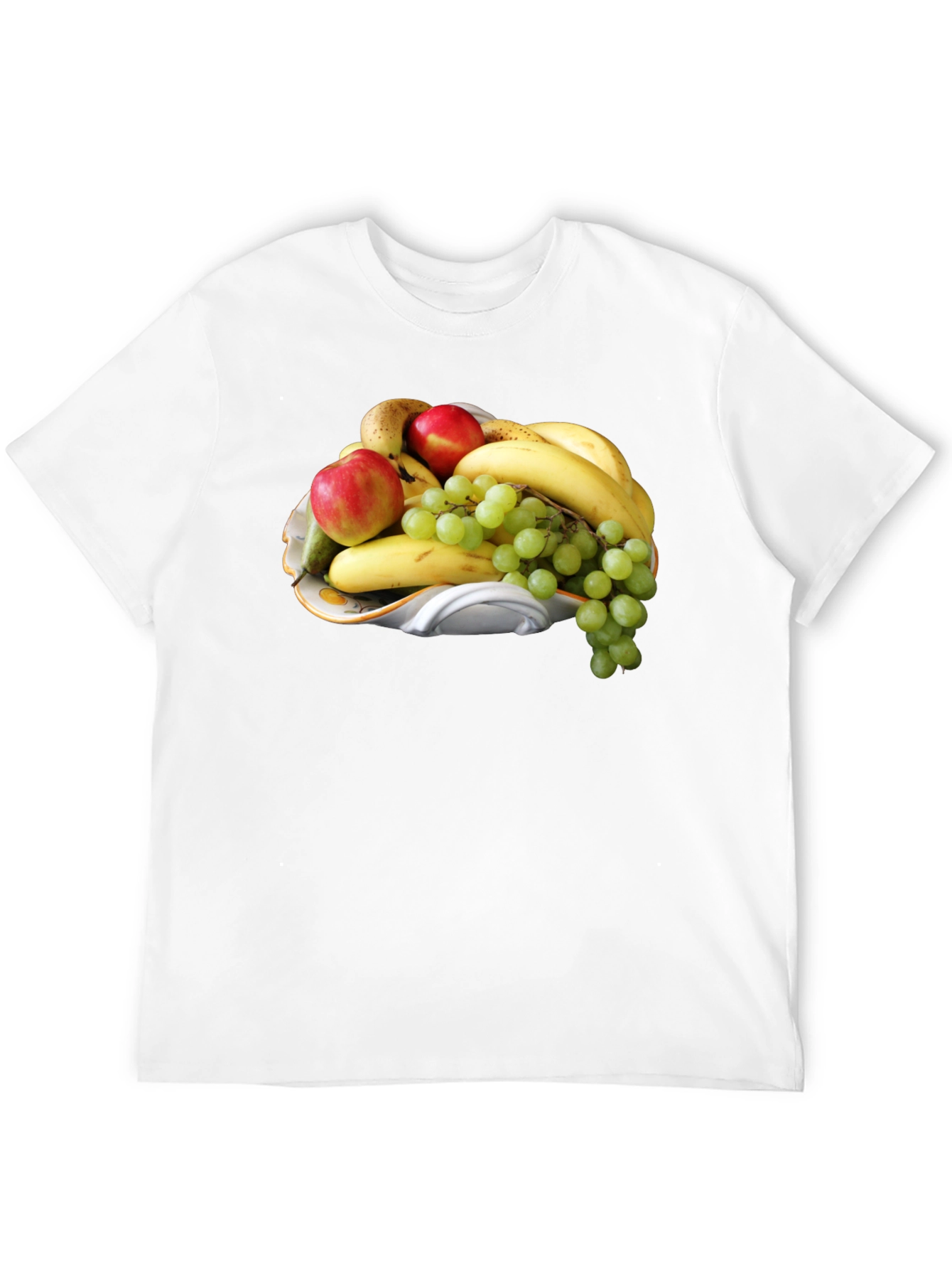 Black Fruit Platter Graphic Tee - Stylish & Unique! view 12