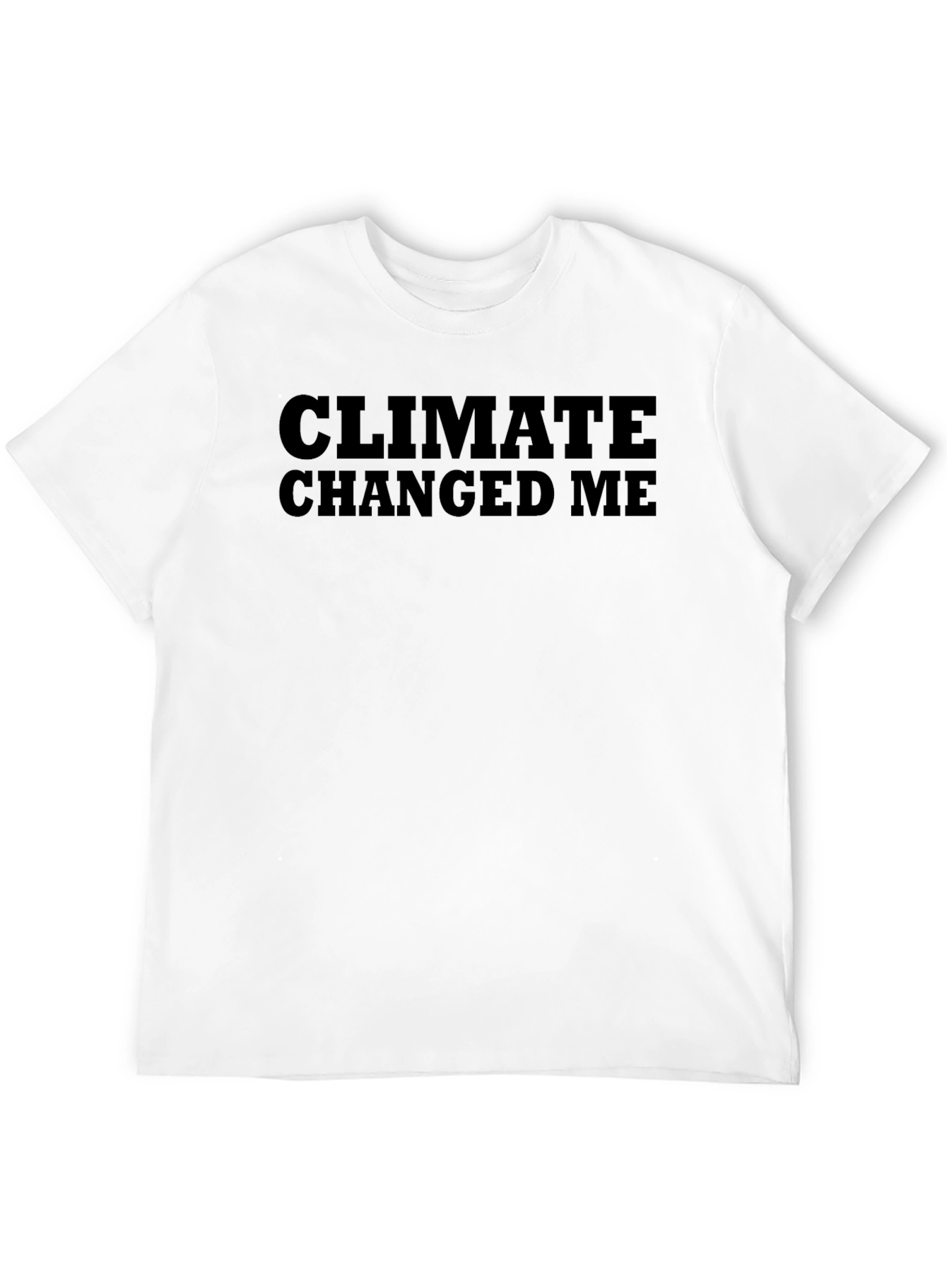 Black Climate Changed Me Black Graphic Tee view 12
