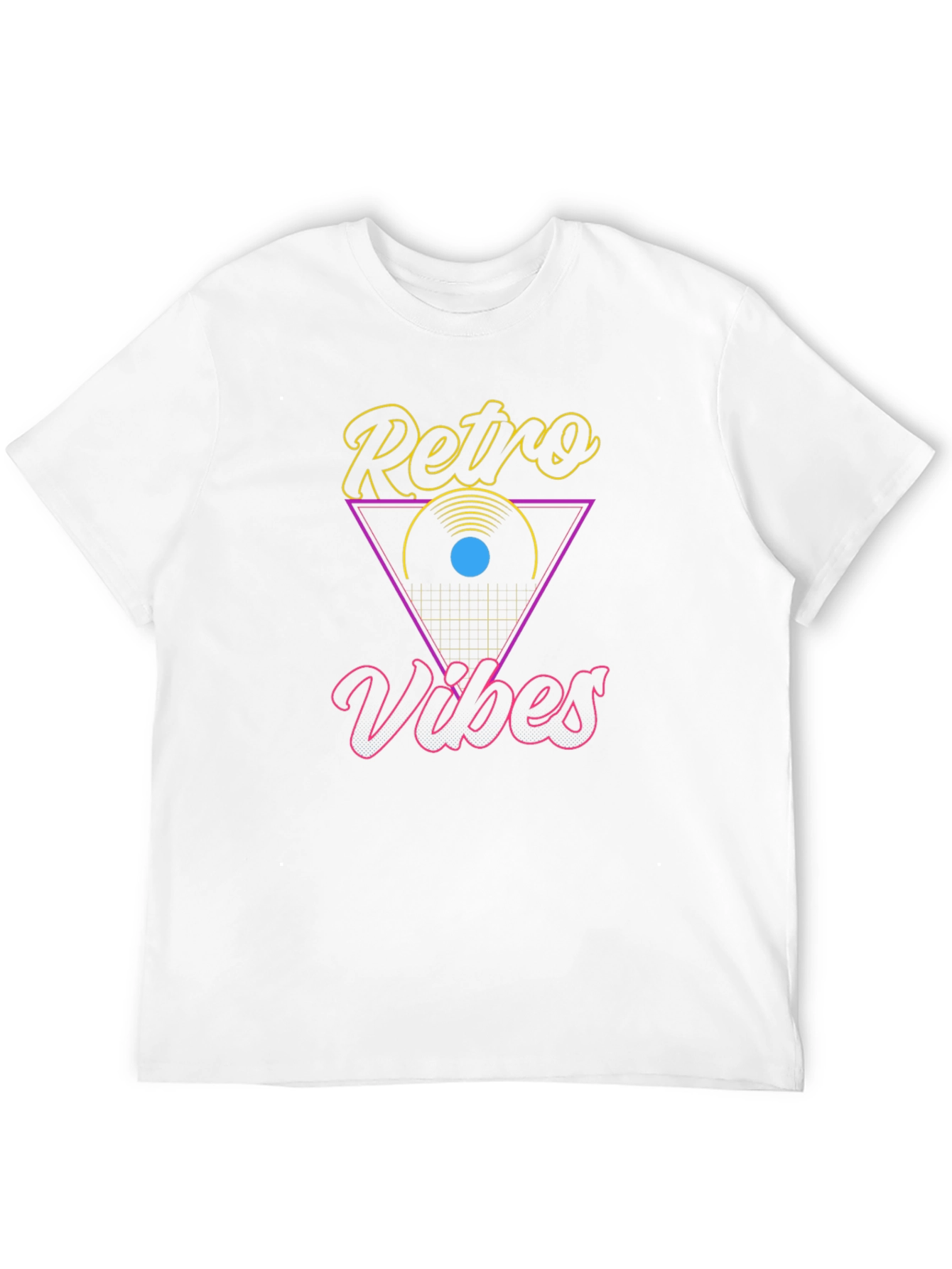 Black Retro Vibes Graphic Tee - Black view 12