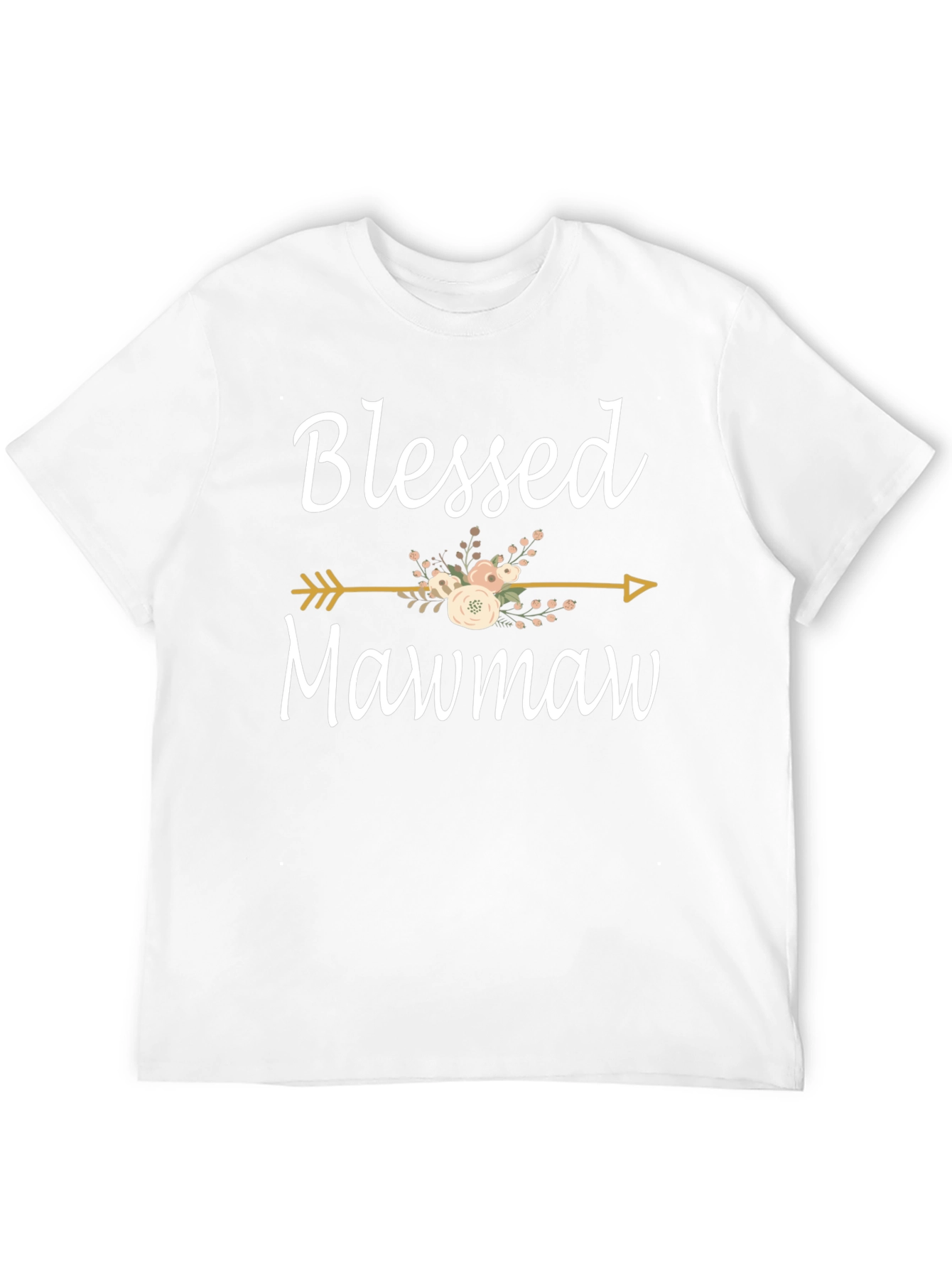 Blessed Mawmaw Graphic T-Shirt - Perfect Gift - 12