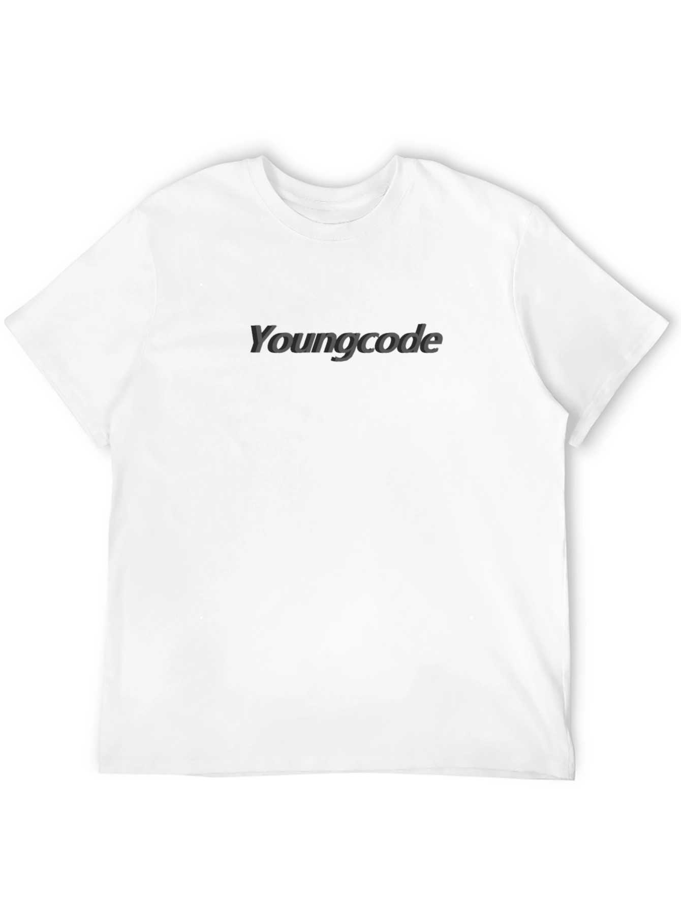Black Youngcode Black Graphic Tee - Casual Comfort view 12