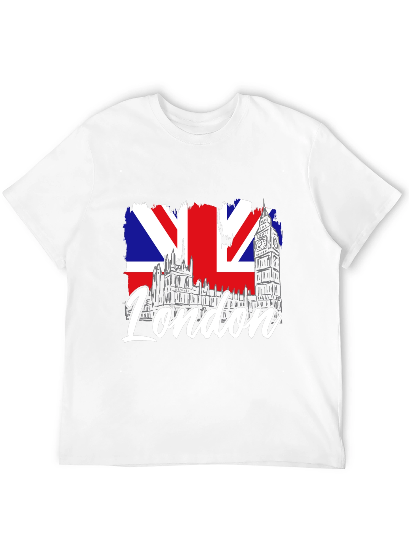 London UK Flag Graphic T-Shirt - 12