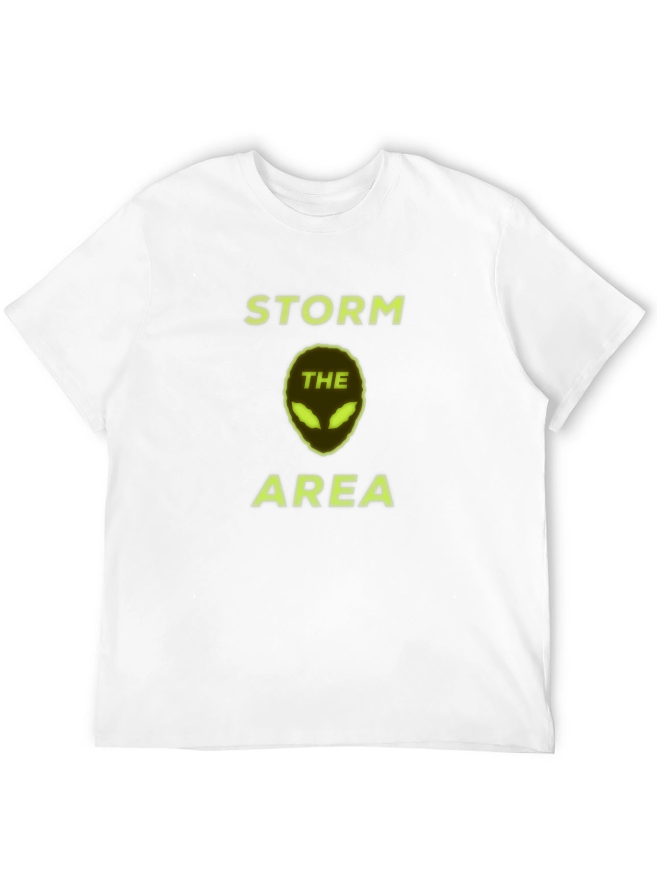 Black Storm The Area Alien Graphic T-Shirt view 12