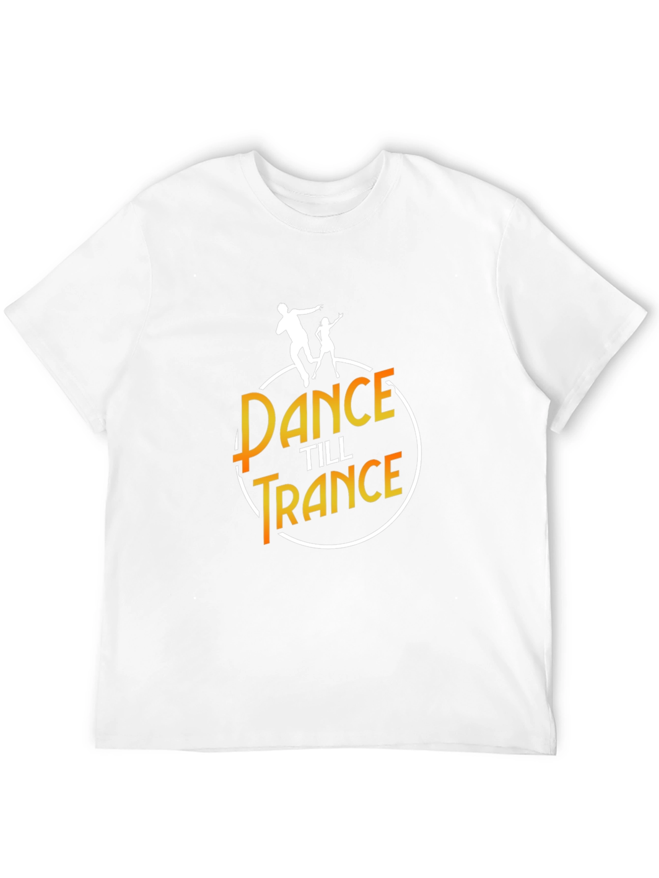 Black Dance Till Trance Graphic Tee - Black view 12