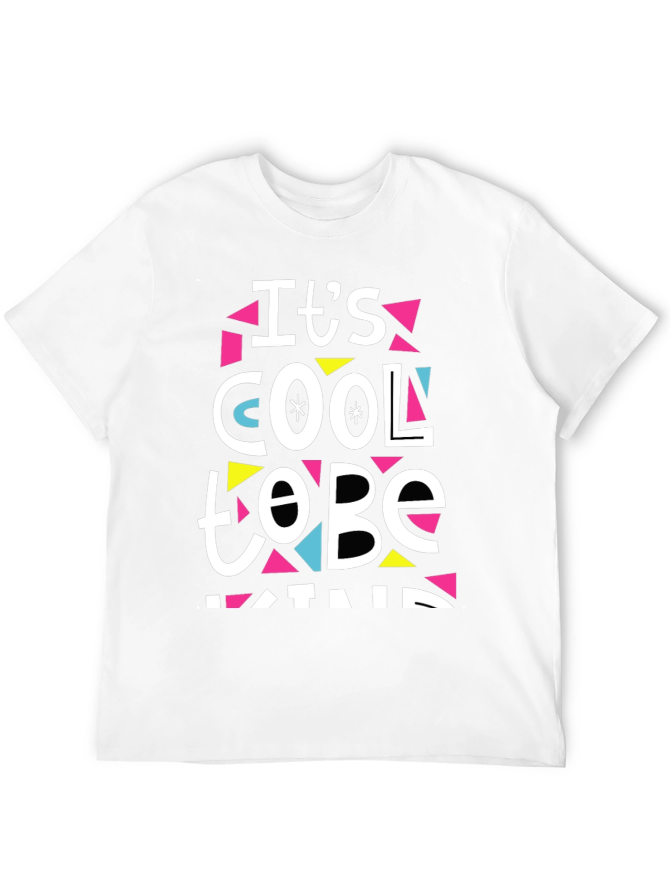 Black It's Cool to Be Kind T-Shirt view 12