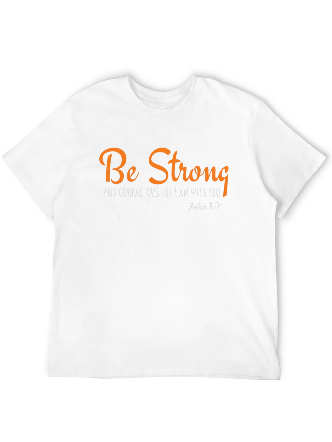 Black Be Strong T-Shirt: Inspirational Joshua 1:9 Christian Tee view 12