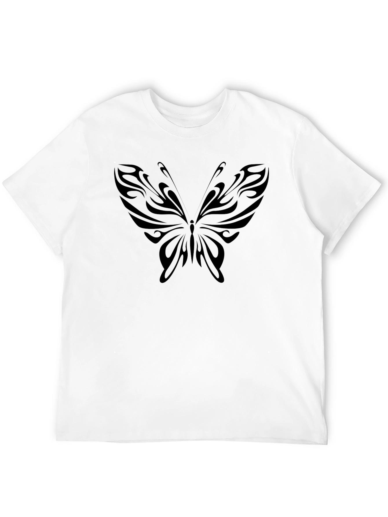 Black Black Butterfly Graphic T-Shirt view 12