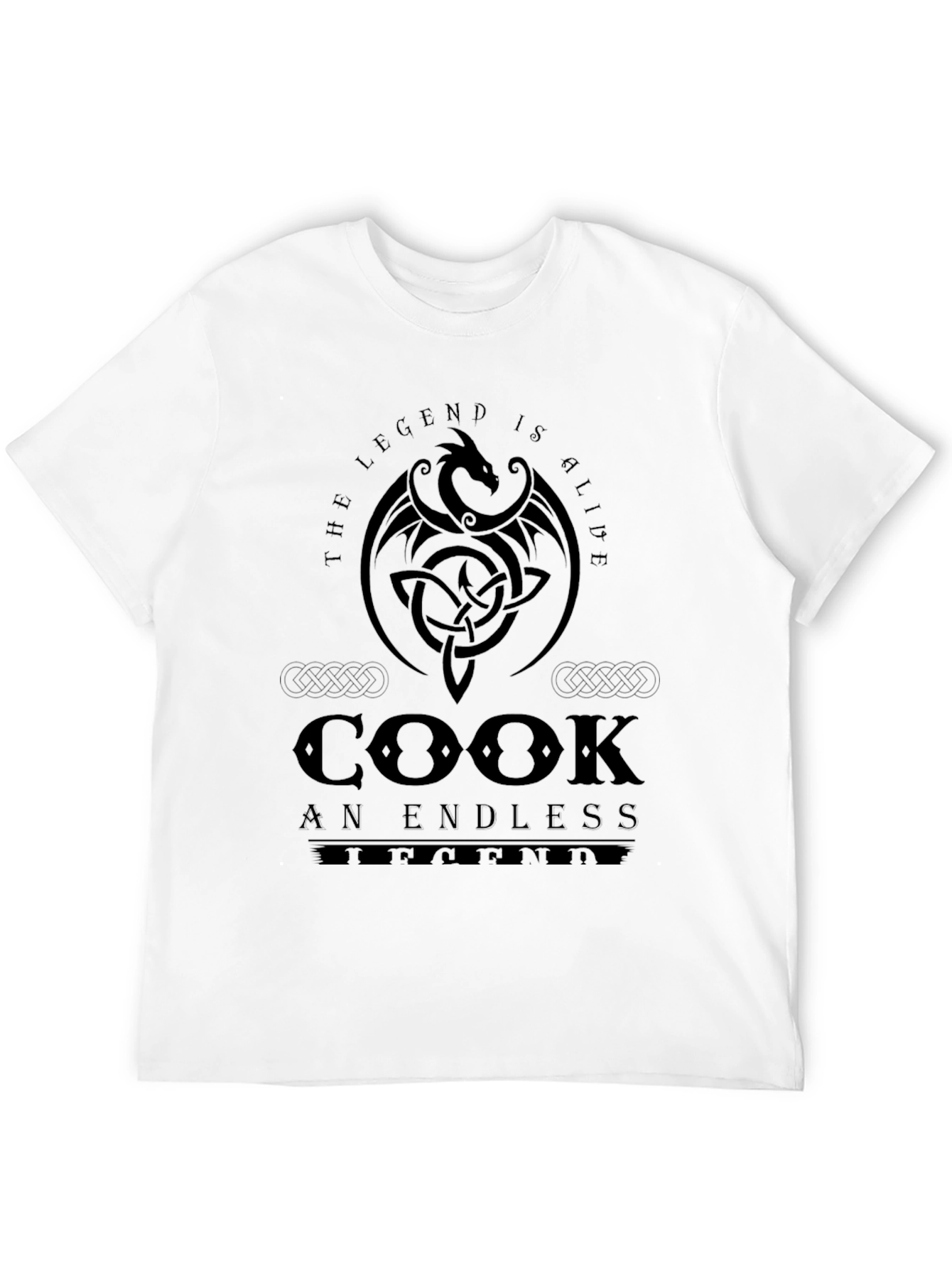 Black Cook: The Legend Is Alive Graphic Tee view 12