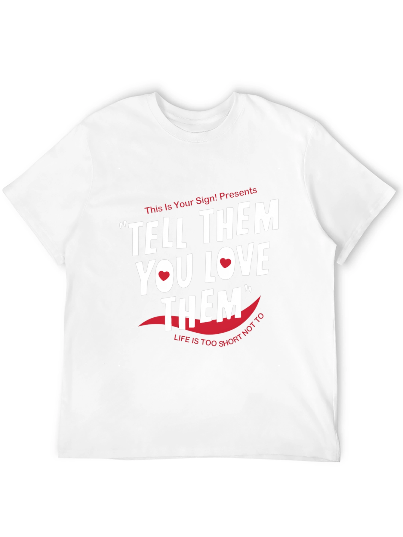 Black Tell Them You Love Them Graphic Tee view 12