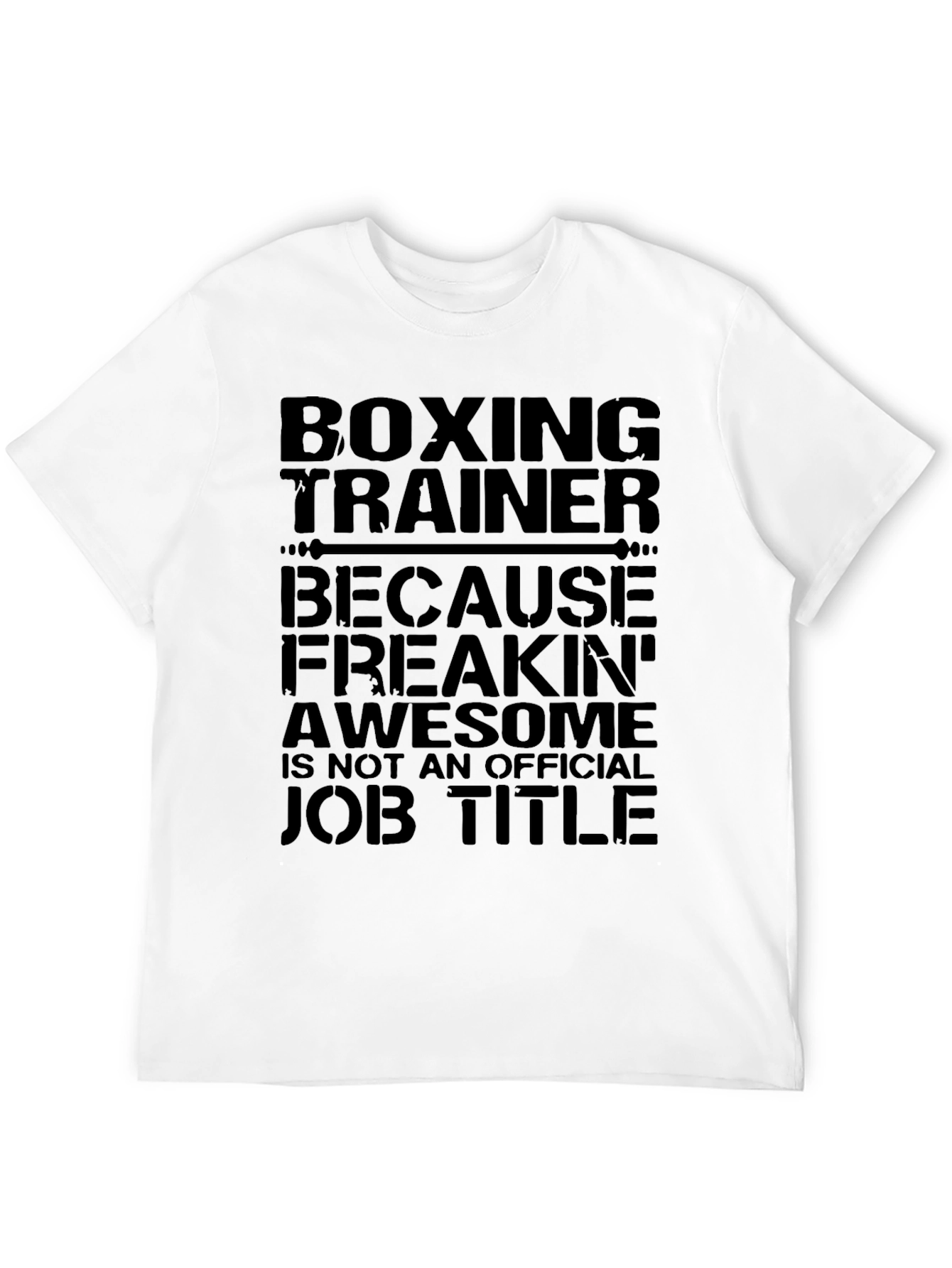 Boxing Trainer Funny Job Title T-Shirt - 12