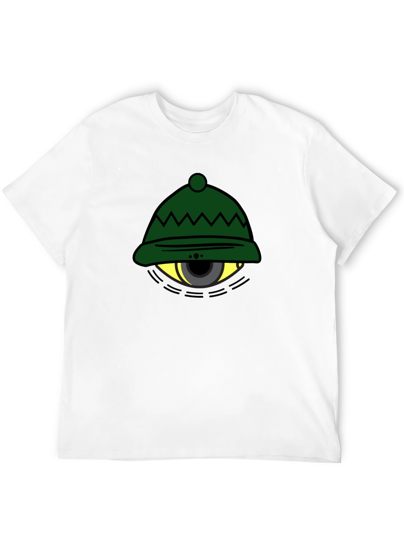Black Eye Hat Graphic Tee - Unique Design, Comfortable Fit view 12