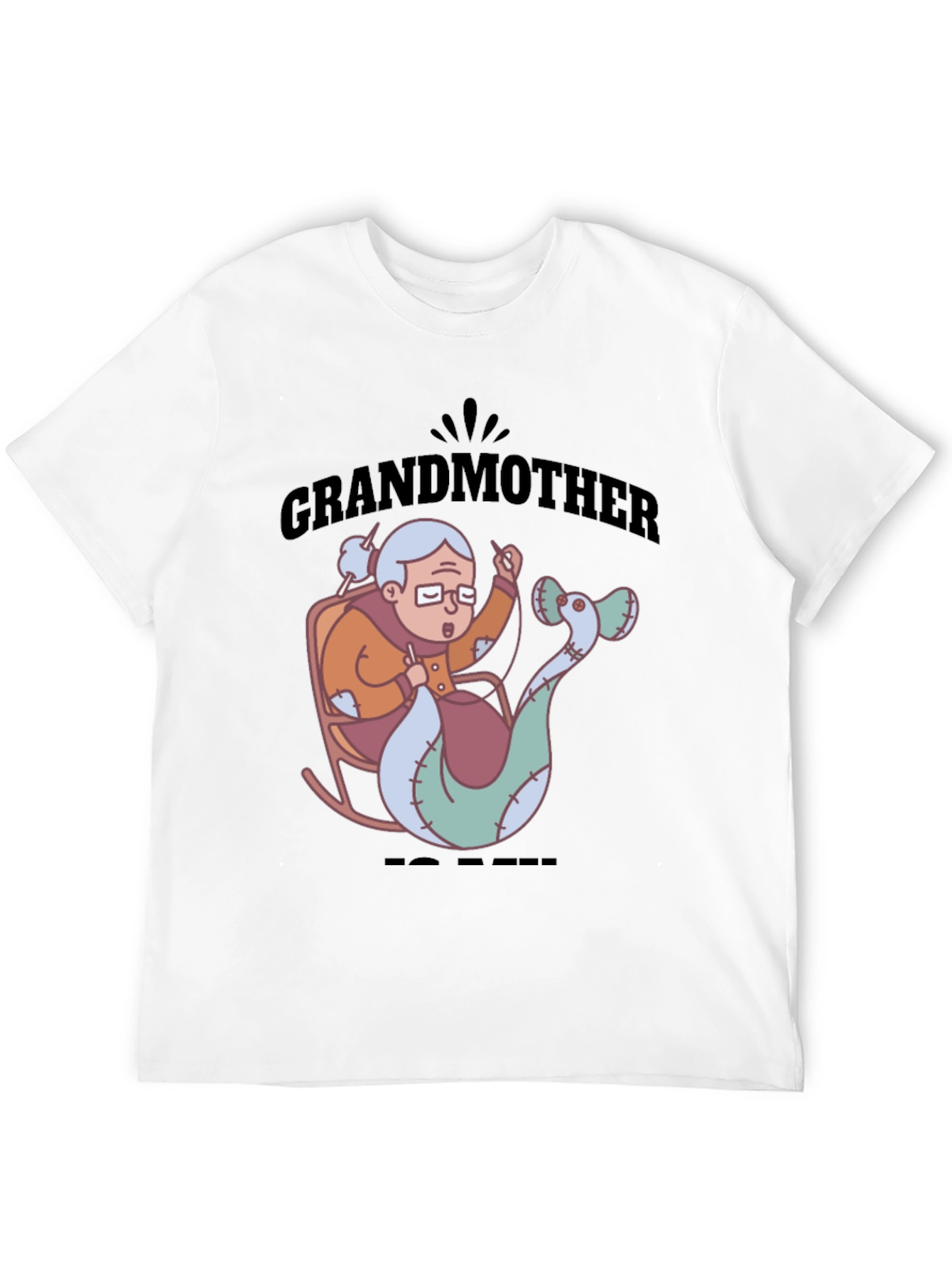 Grandmother Is Knit T-Shirt - 12
