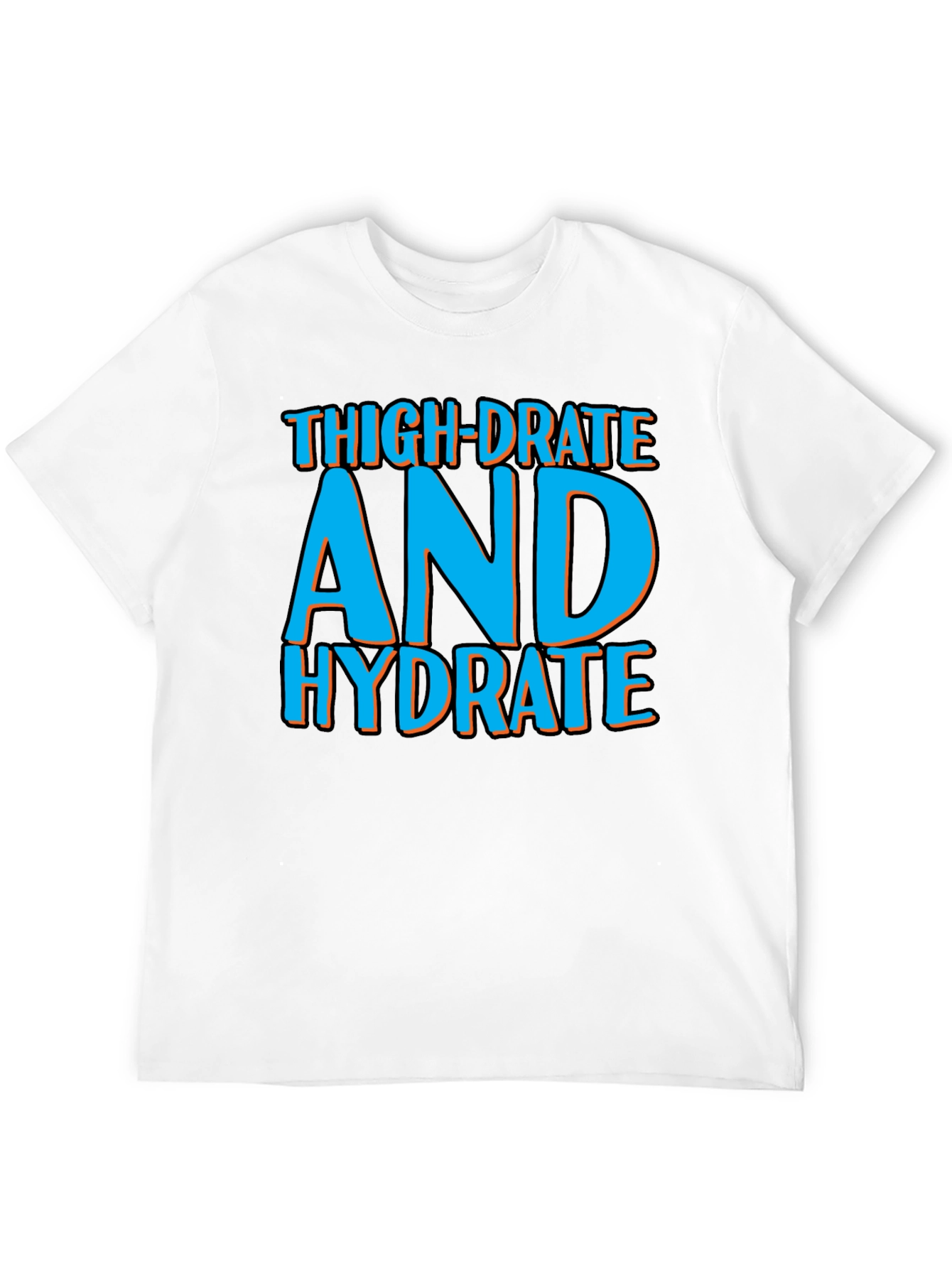 Black Thigh-Drated Hydrate Tee view 12