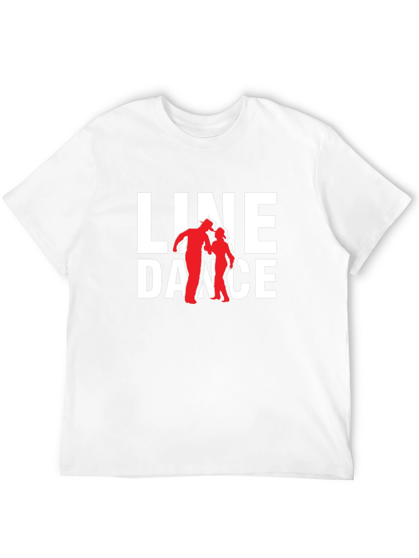 Black Line Dance Graphic Tee - Western Style T-Shirt view 12