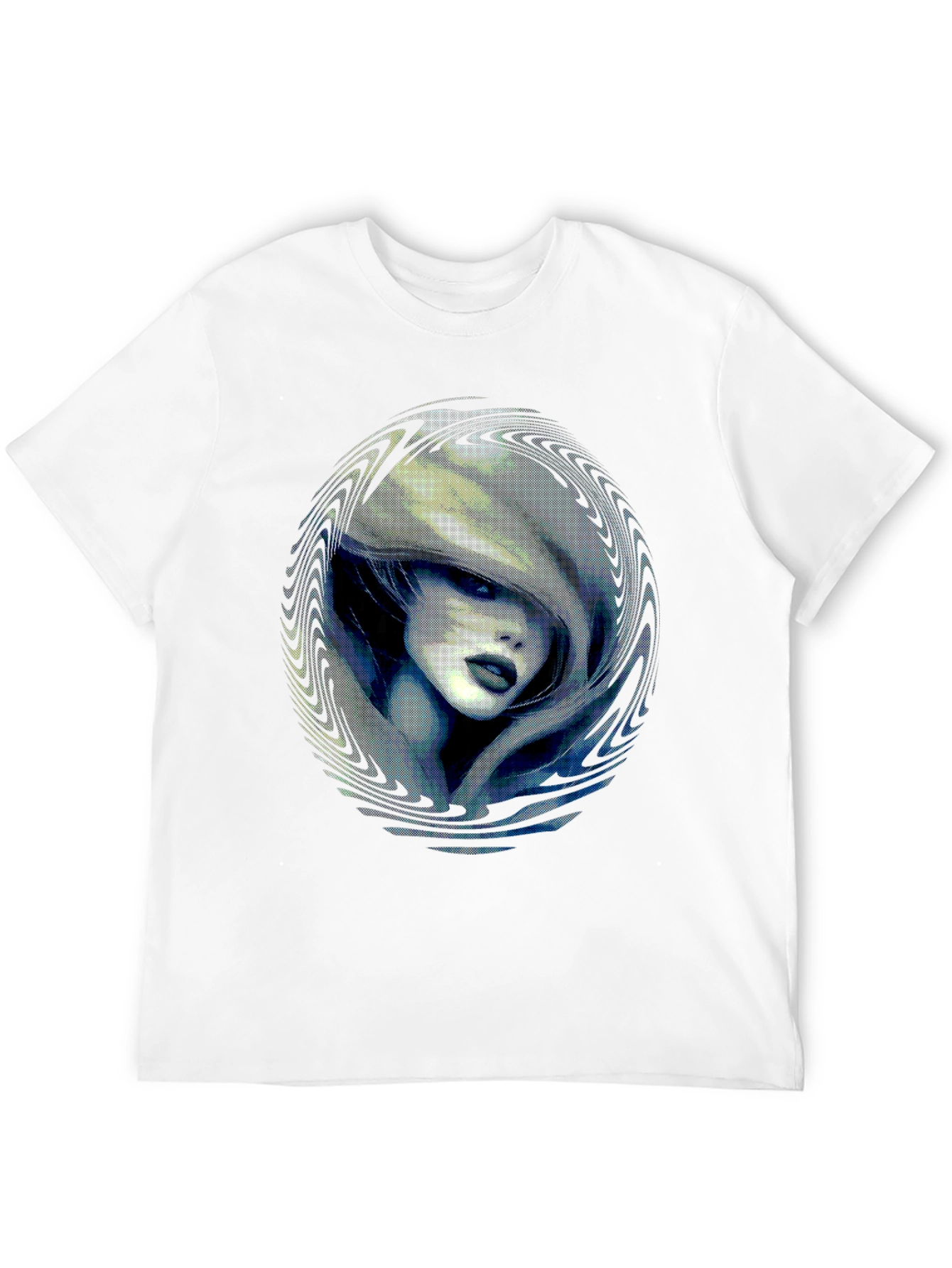 Black Mystic Woman Graphic Print Black T-Shirt view 12