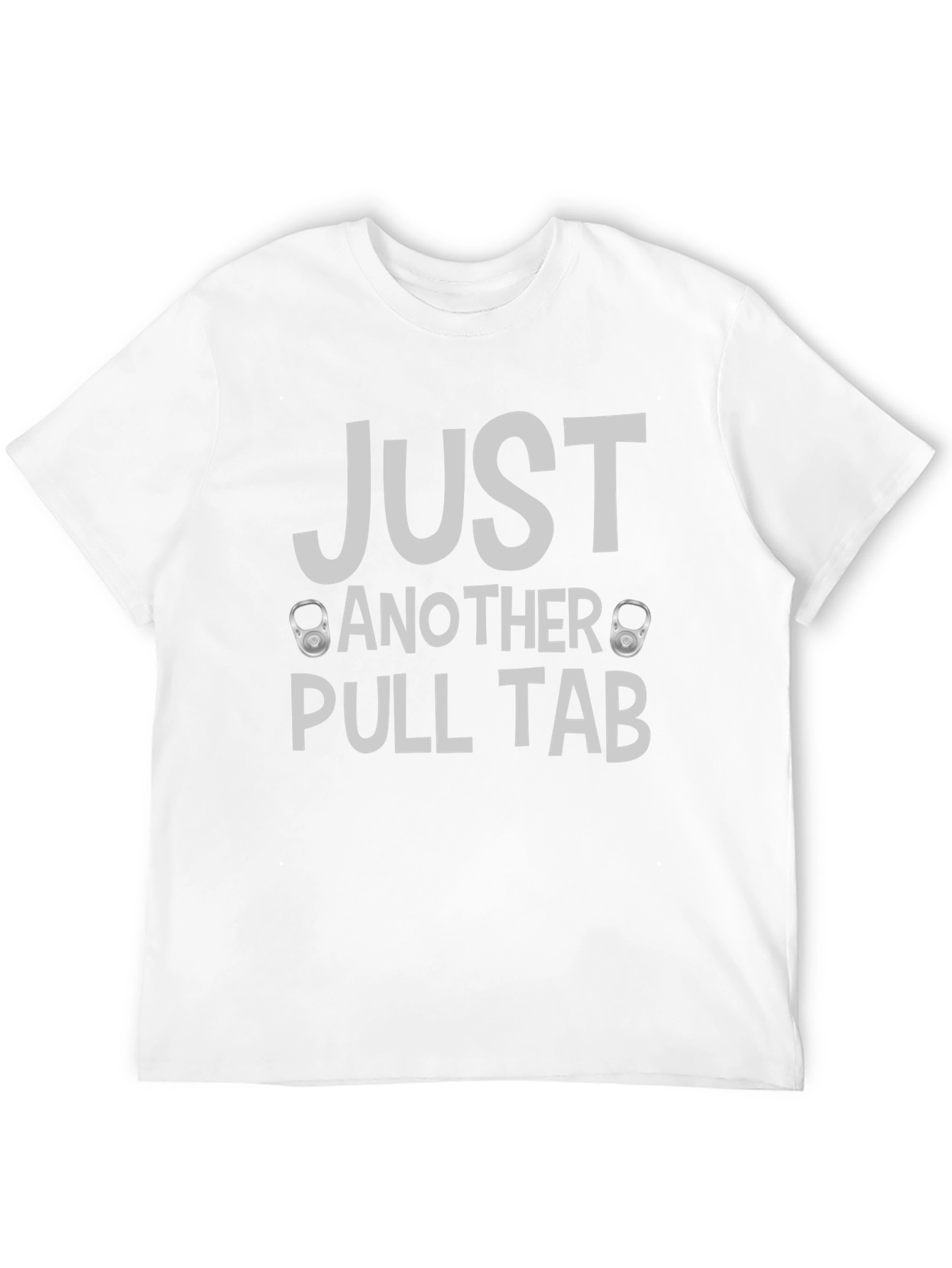 Black Just Another Pull Tab T-Shirt - Novelty Graphic Tee view 12