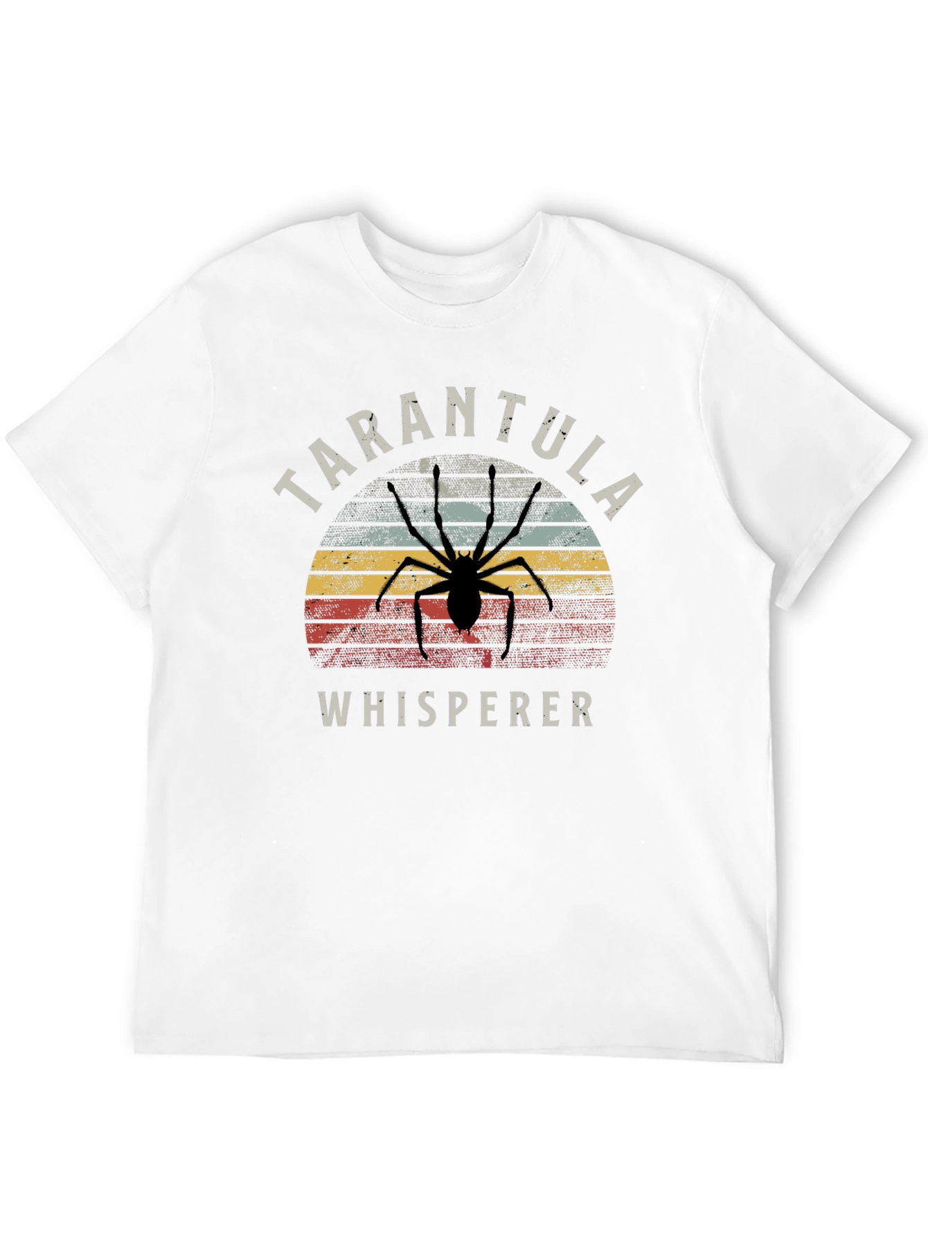 Black Tarantula Whisperer Vintage Graphic T-Shirt view 12