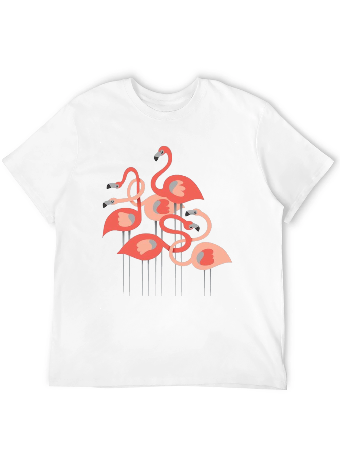Black Flamingo Graphic Tee - Stylish & Fun! view 12