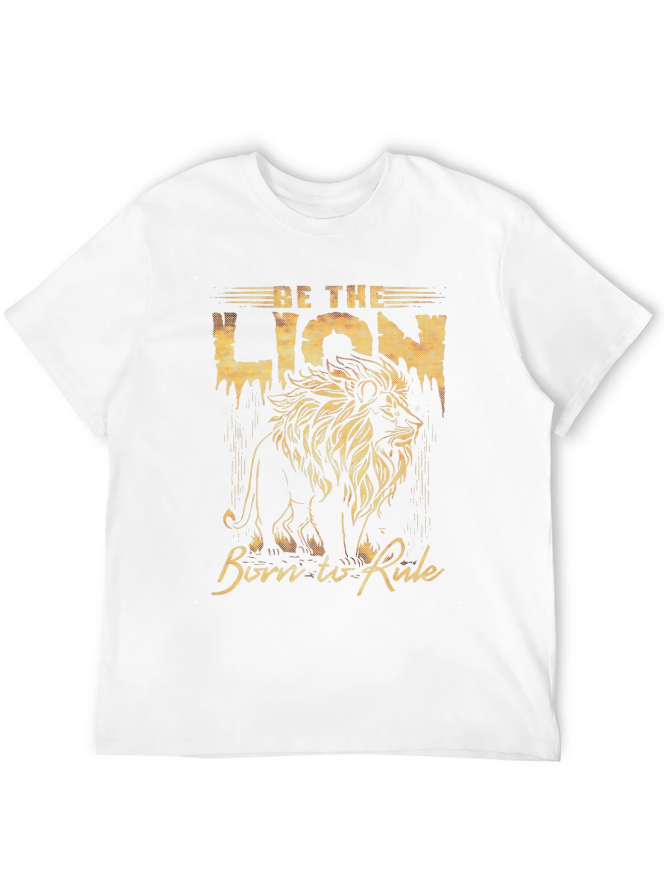 Black Be The Lion Black Graphic Tee view 12