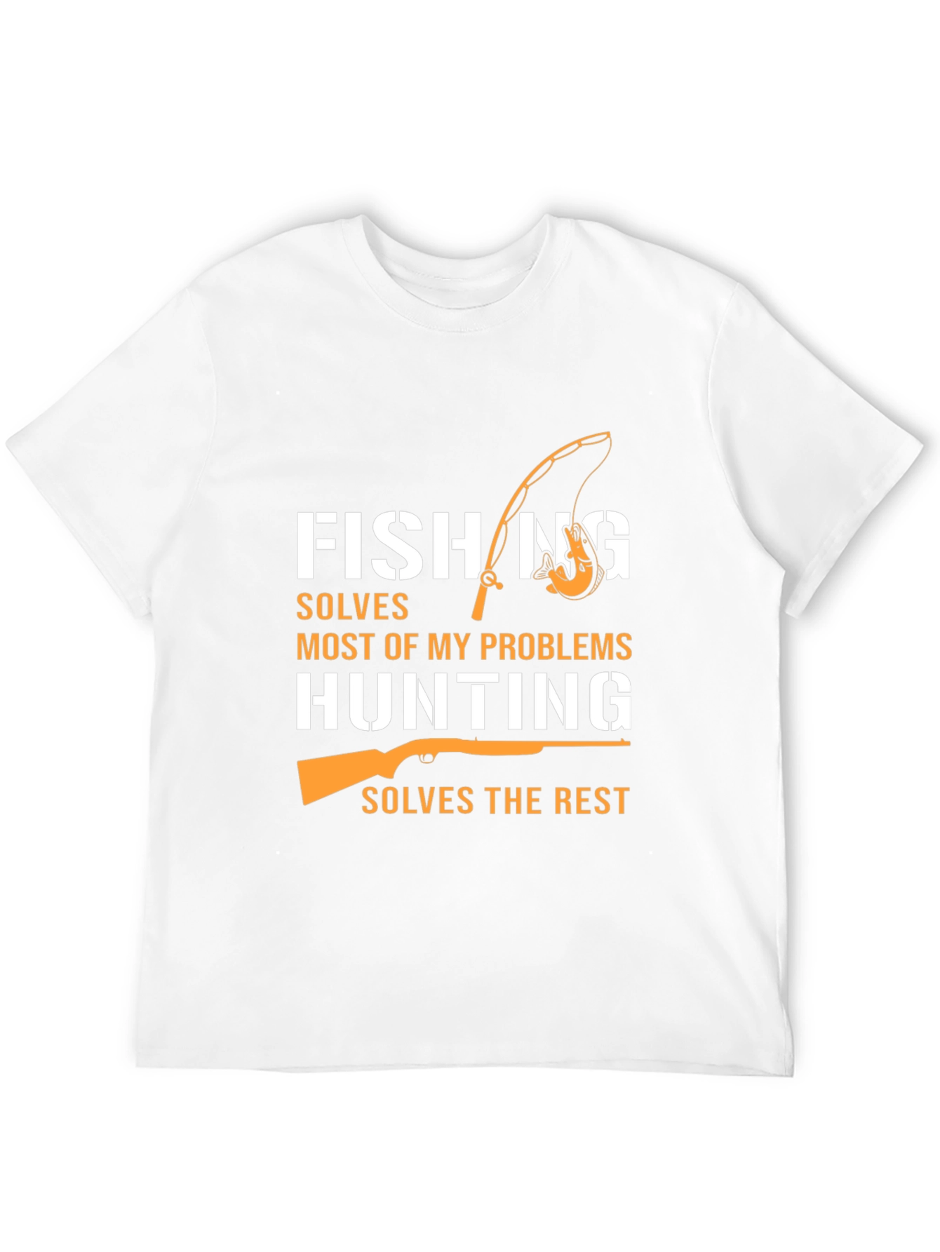 Black Fishing & Hunting Graphic Tee - Humor T-Shirt view 12