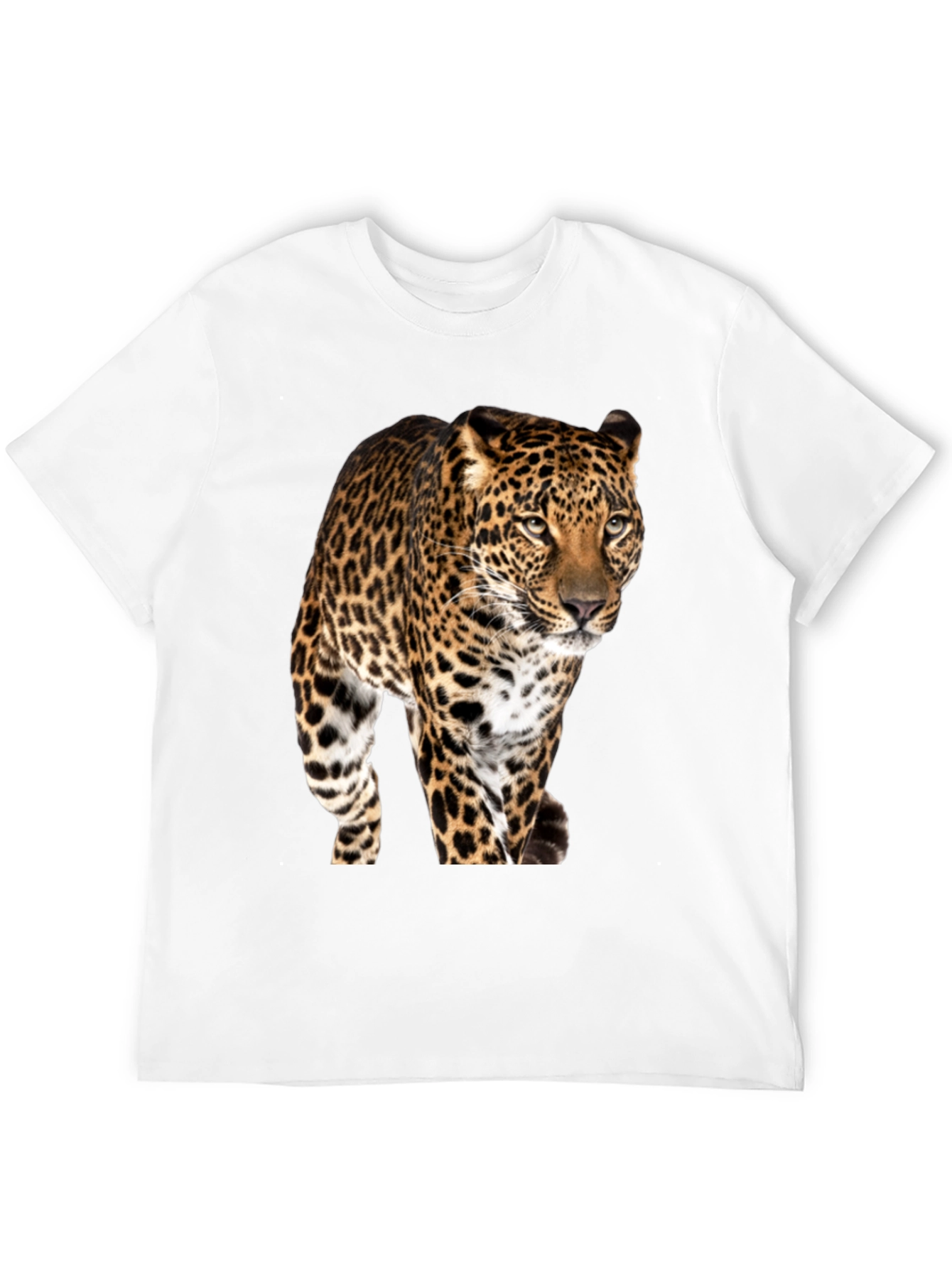 Black Jaguar Graphic Print Black T-Shirt view 12